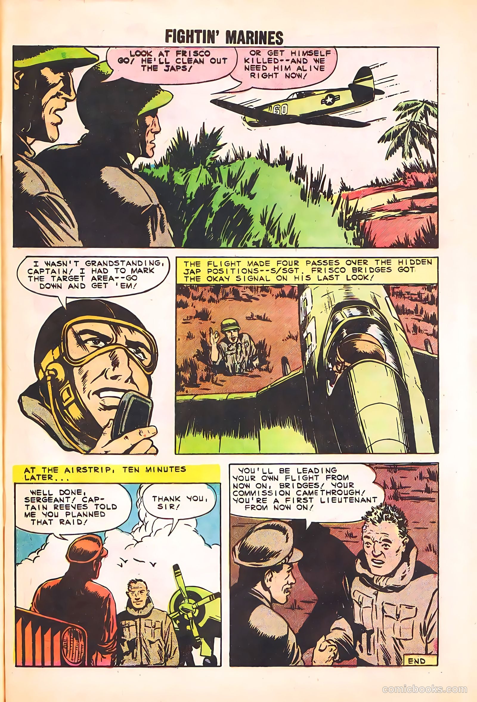 Fightin' Marines #31 — page 33 of 36