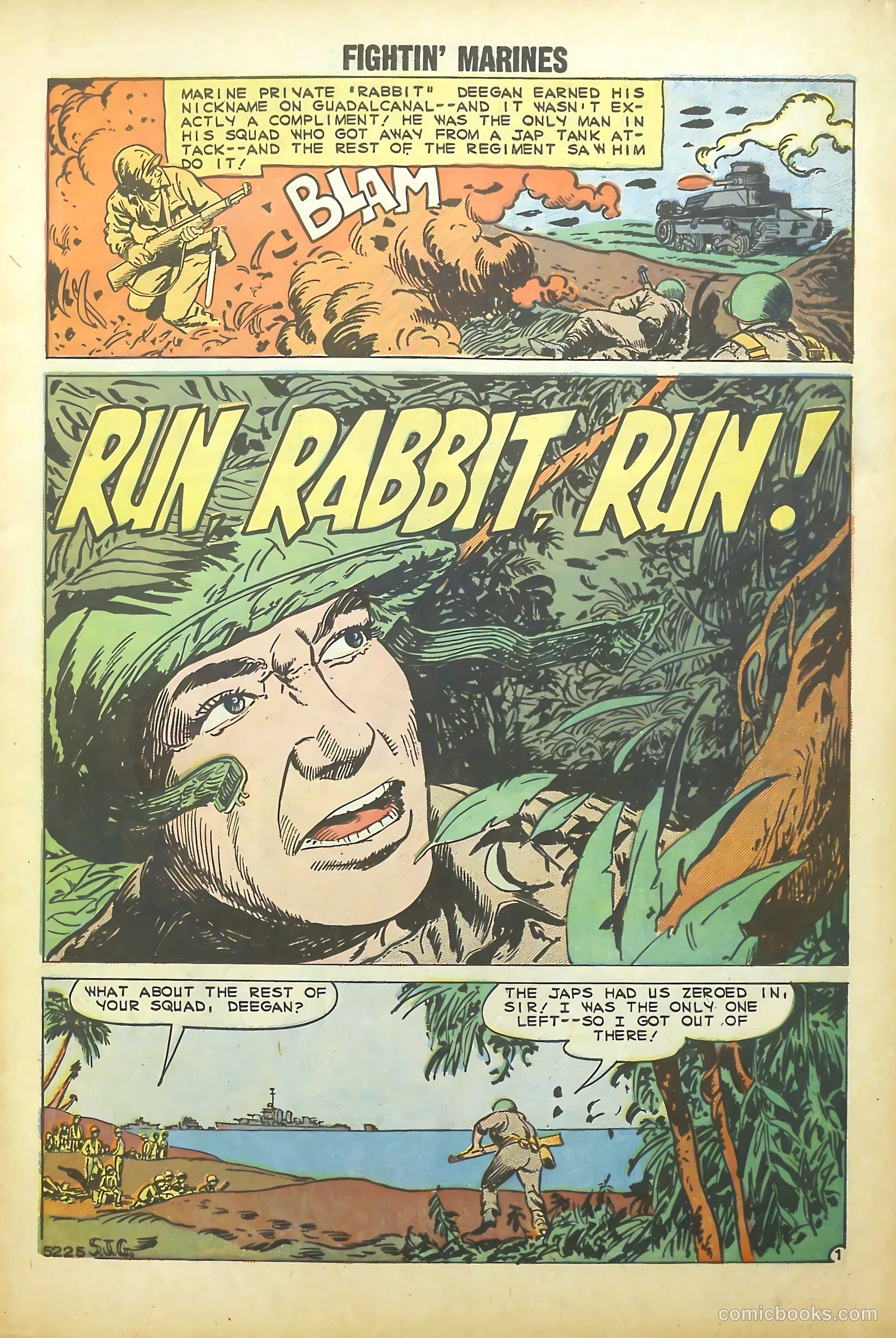 Fightin' Marines #32 — page 3 of 36