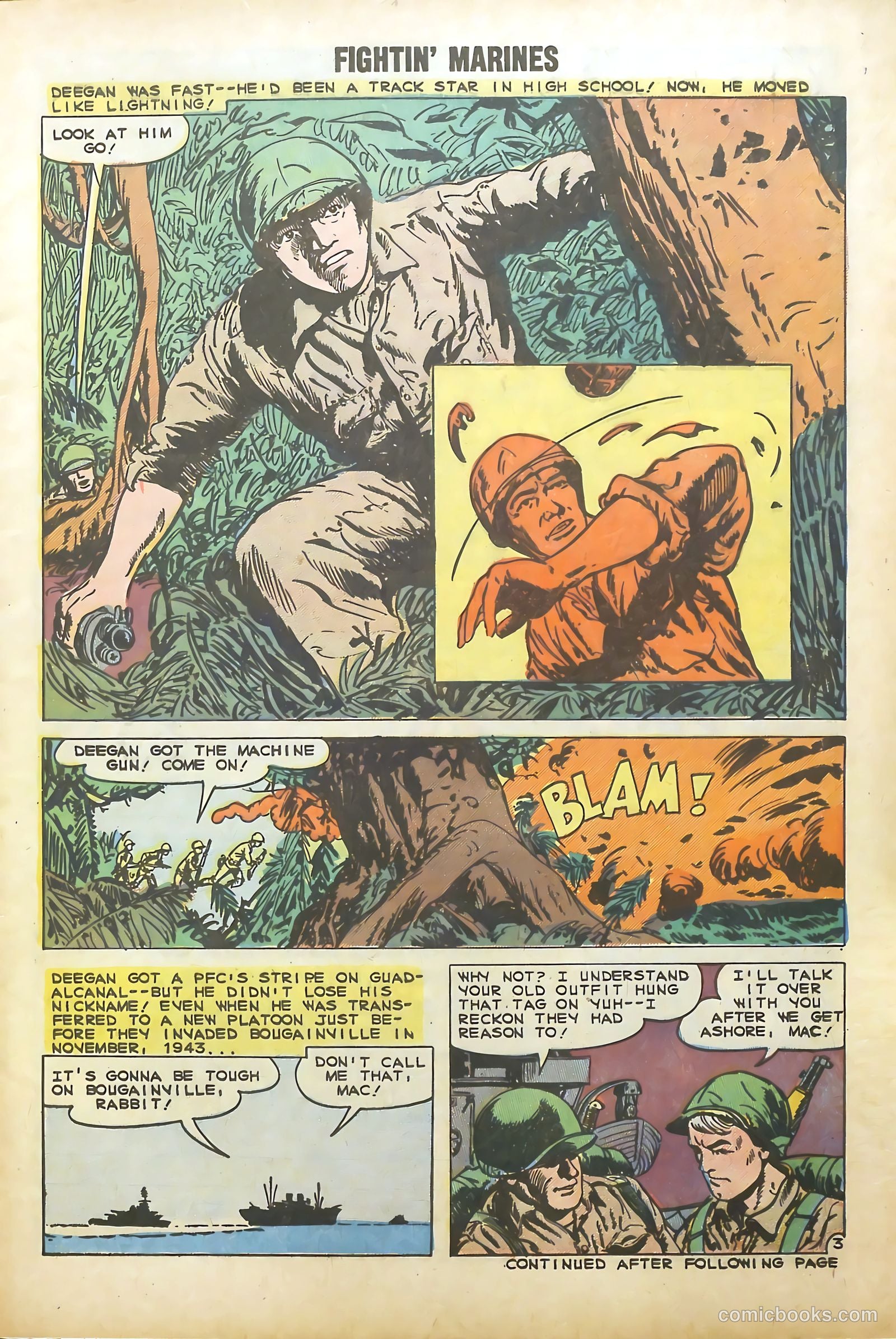 Fightin' Marines #32 — page 5 of 36