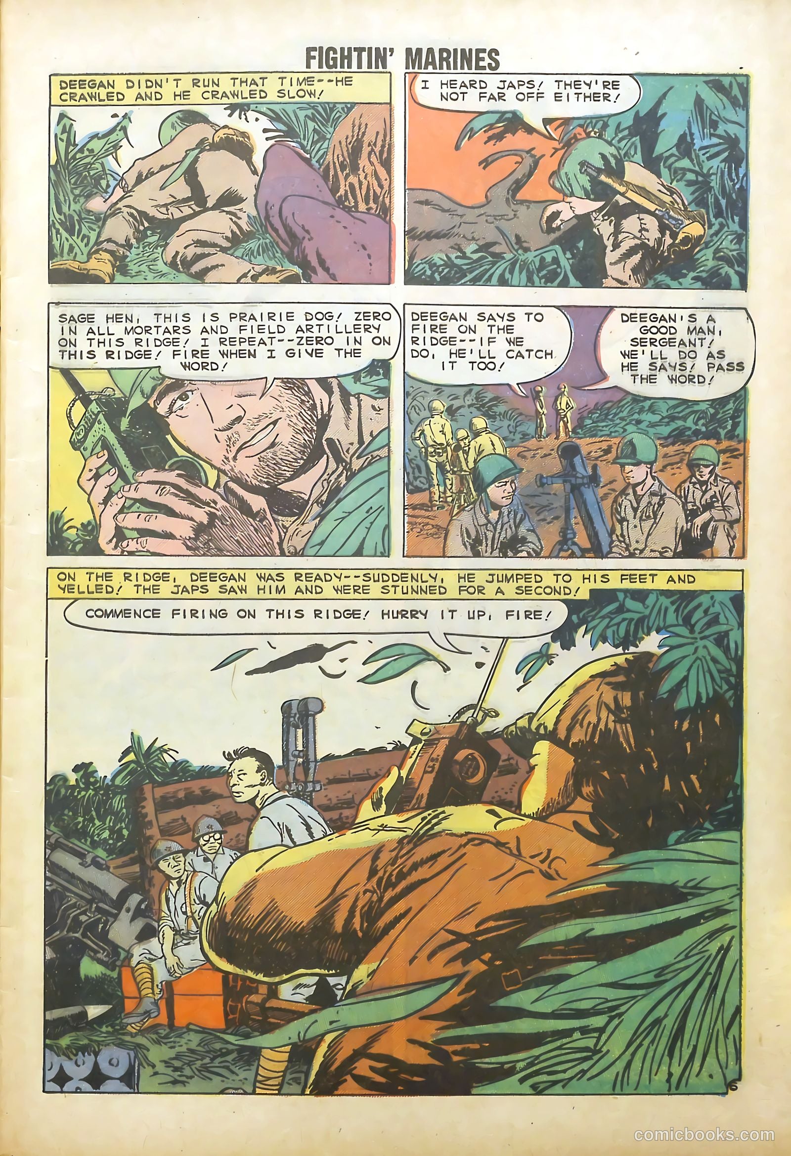 Fightin' Marines #32 — page 9 of 36