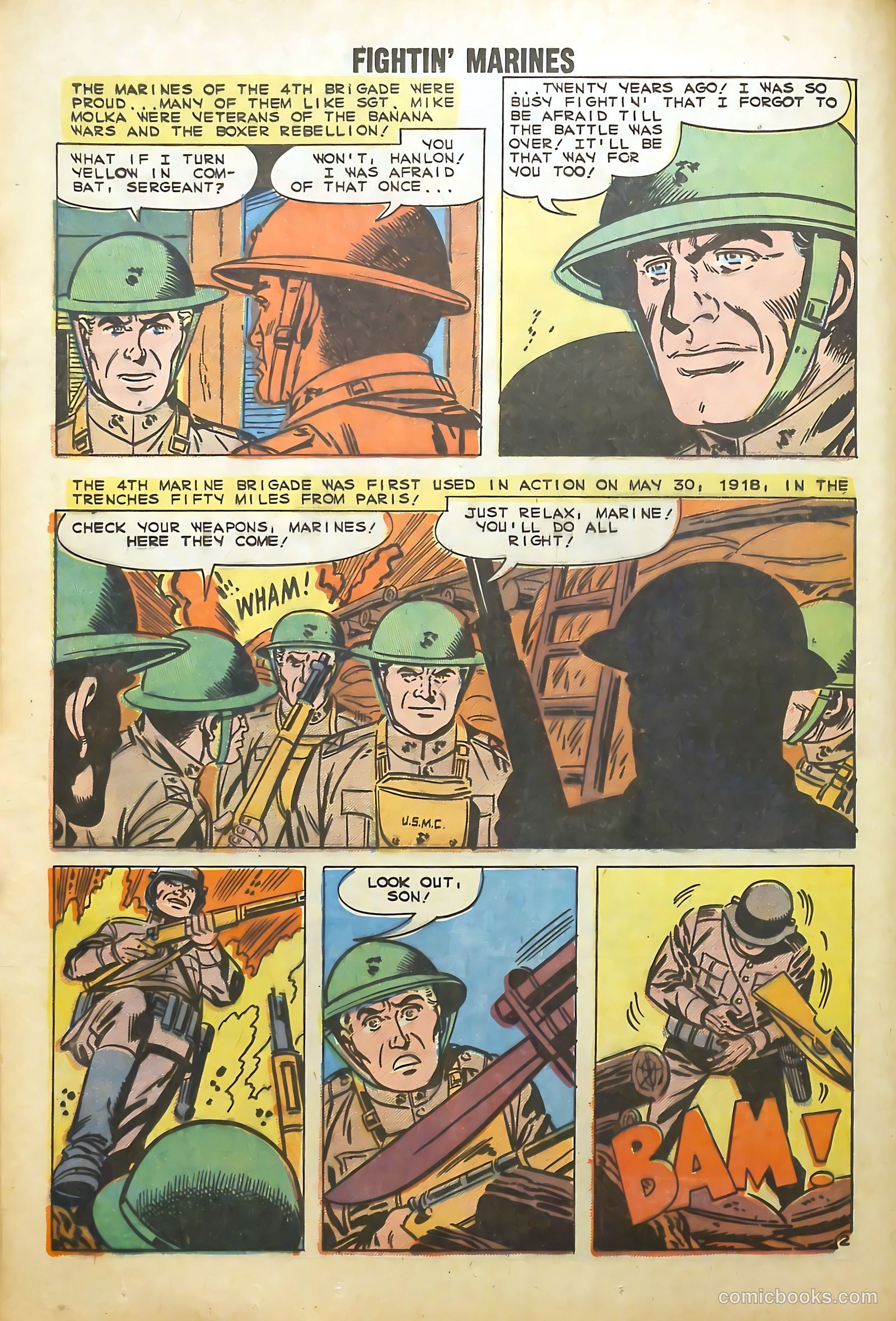 Fightin' Marines #32 — page 12 of 36