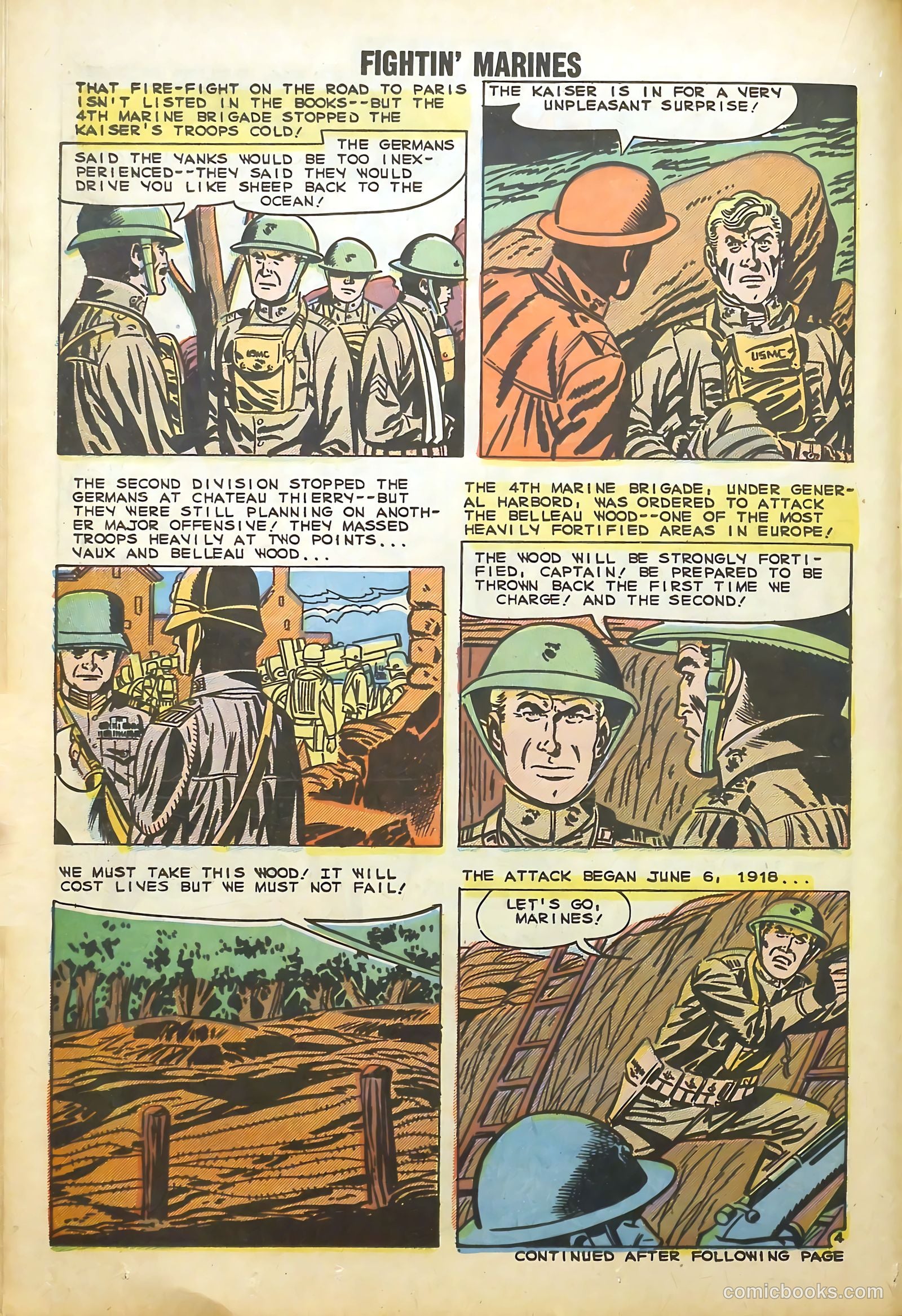 Fightin' Marines #32 — page 14 of 36