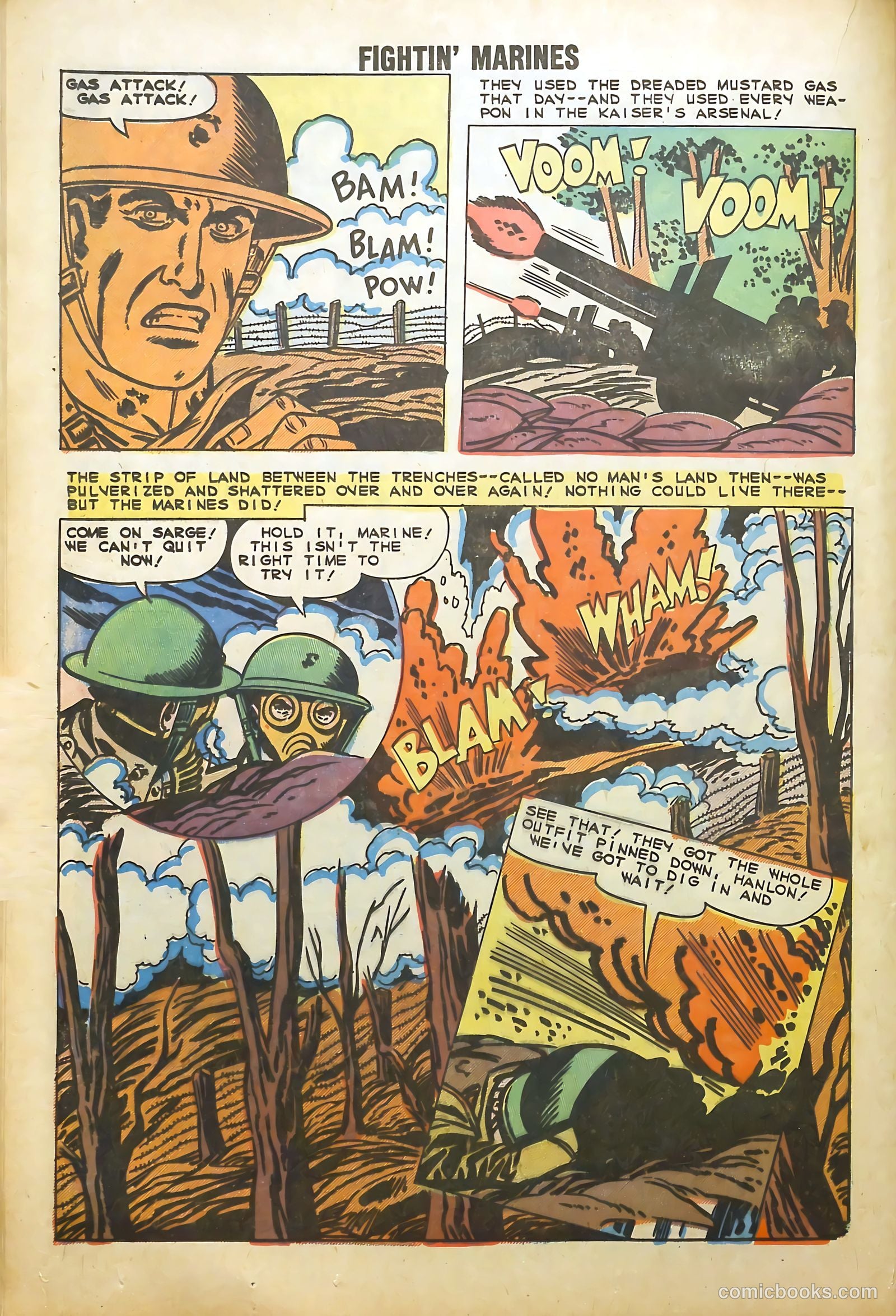 Fightin' Marines #32 — page 16 of 36