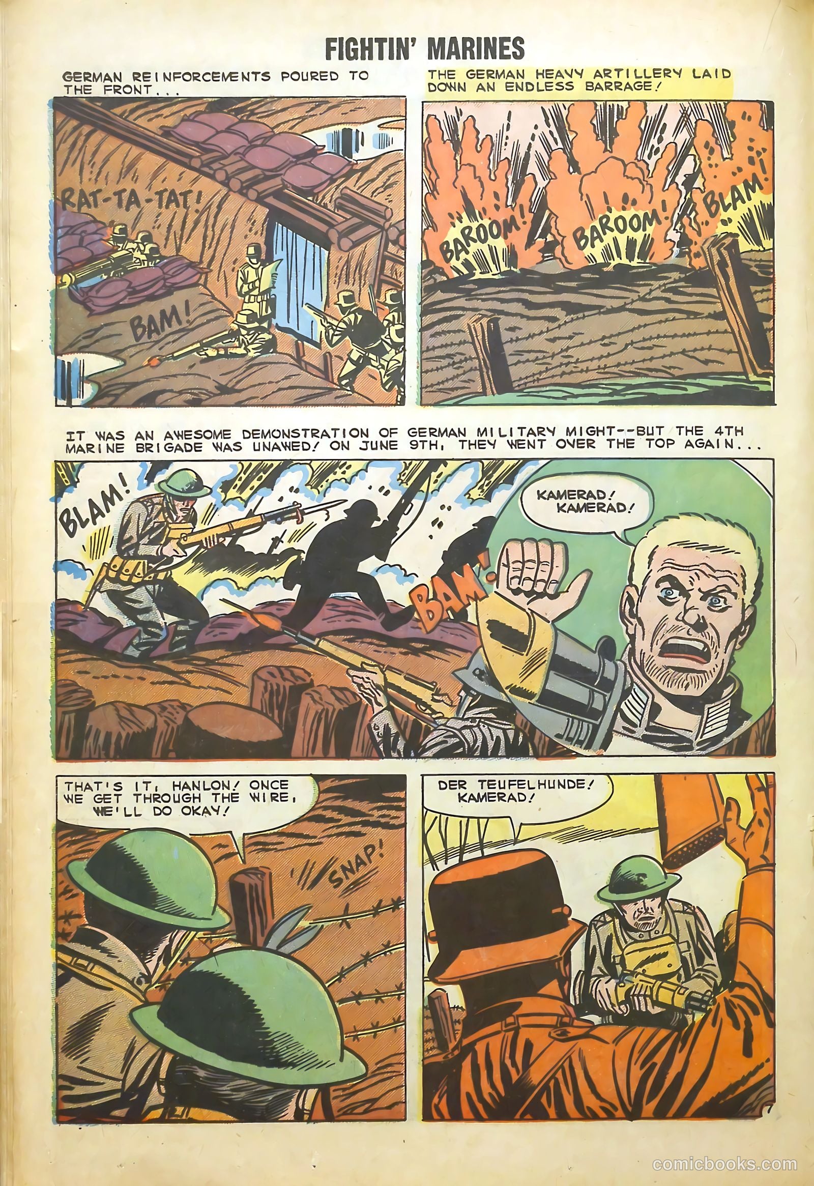 Fightin' Marines #32 — page 18 of 36