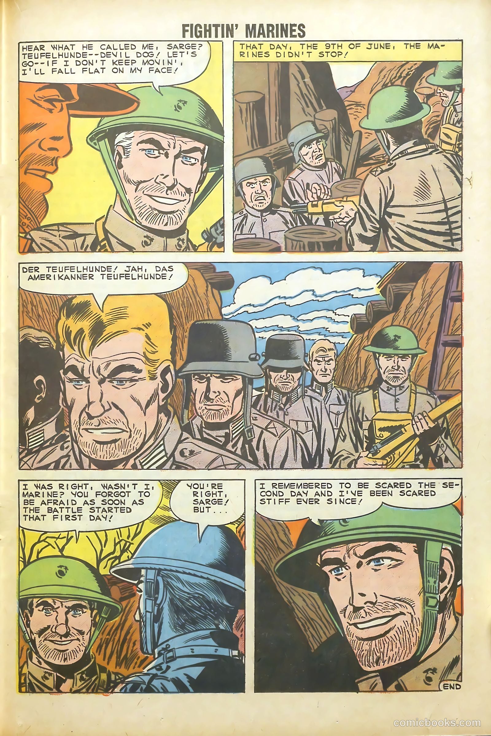 Fightin' Marines #32 — page 19 of 36