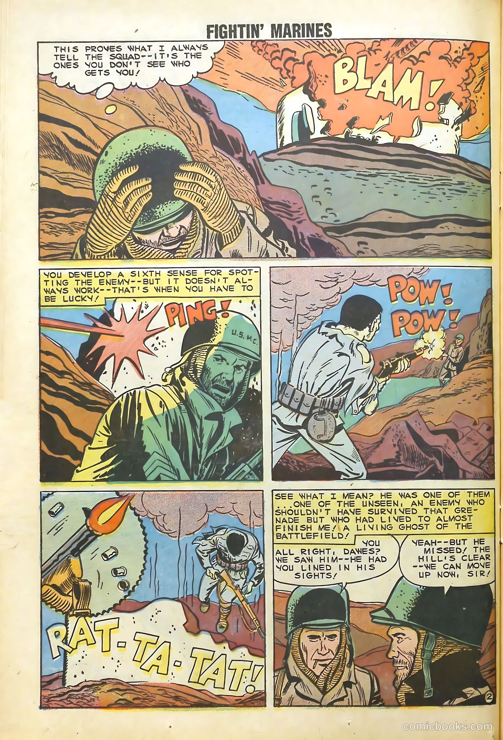 Fightin' Marines #32 — page 26 of 36