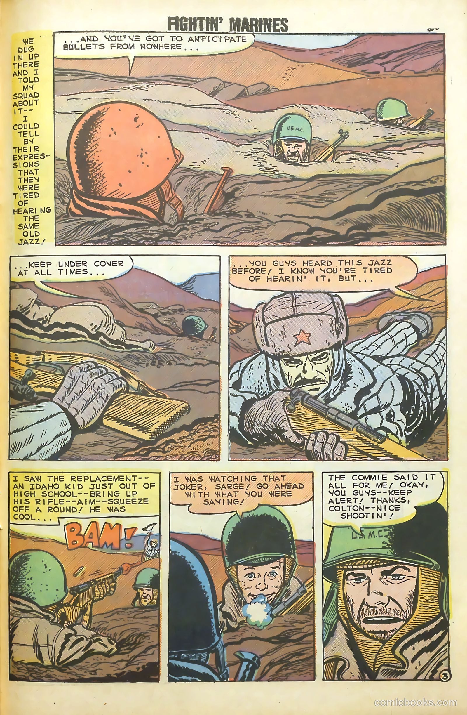 Fightin' Marines #32 — page 27 of 36