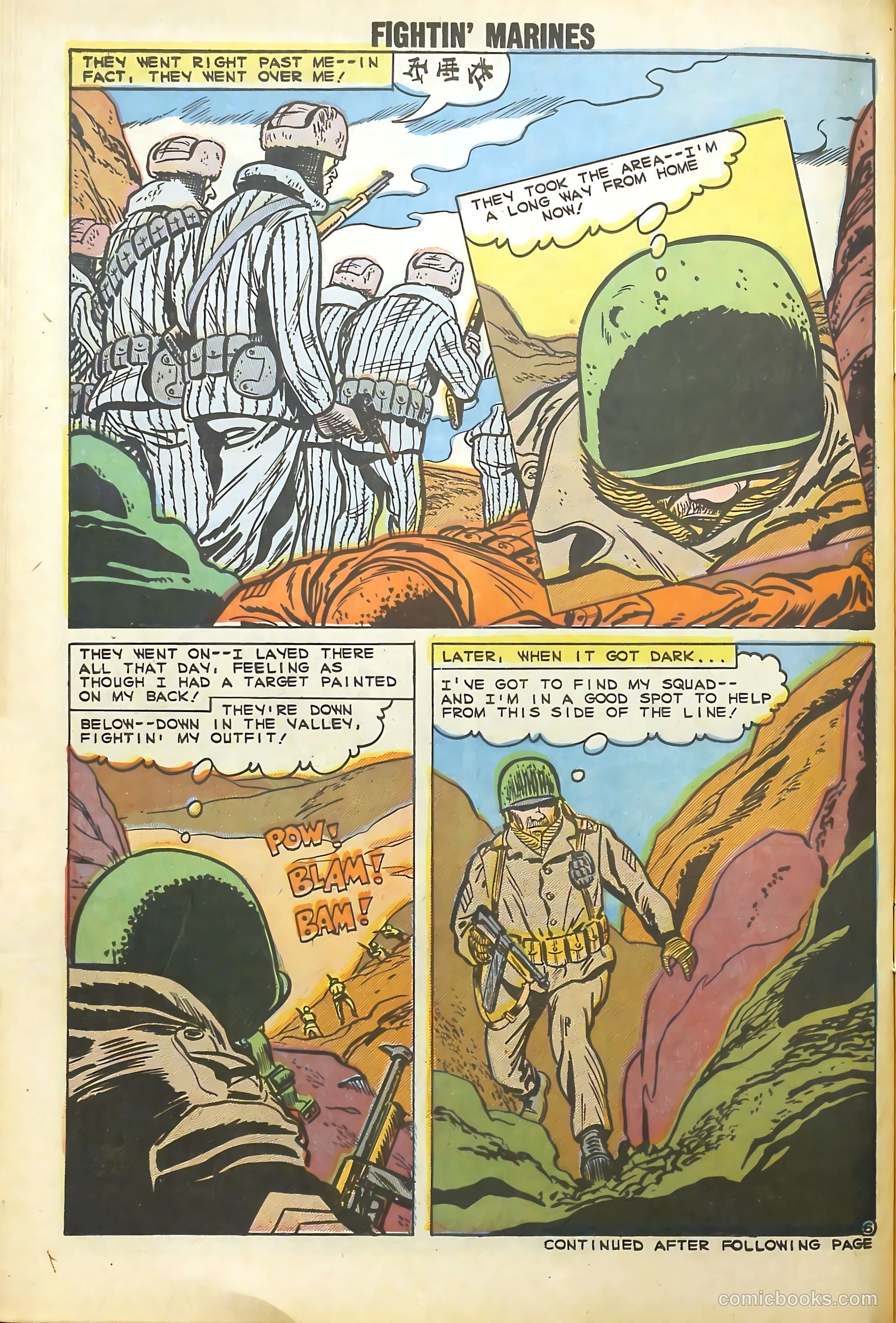 Fightin' Marines #32 — page 30 of 36
