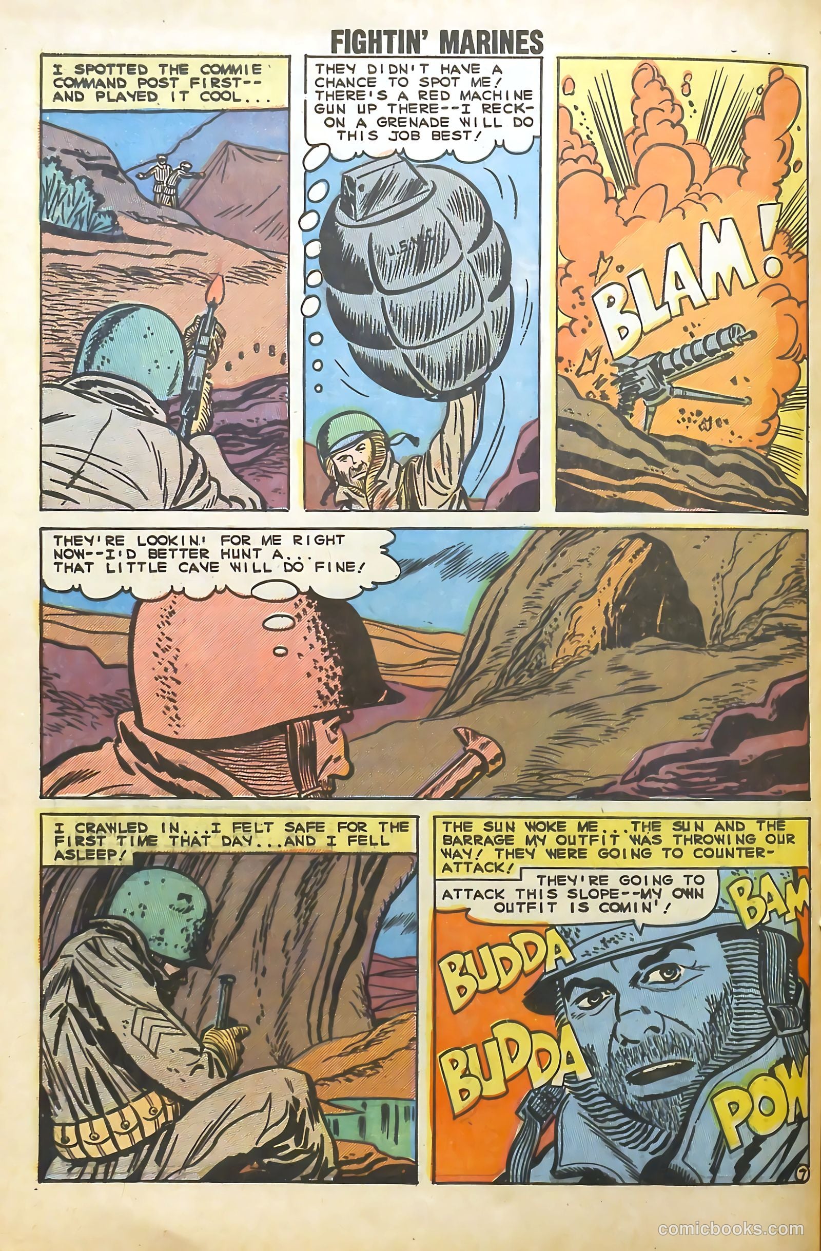 Fightin' Marines #32 — page 32 of 36