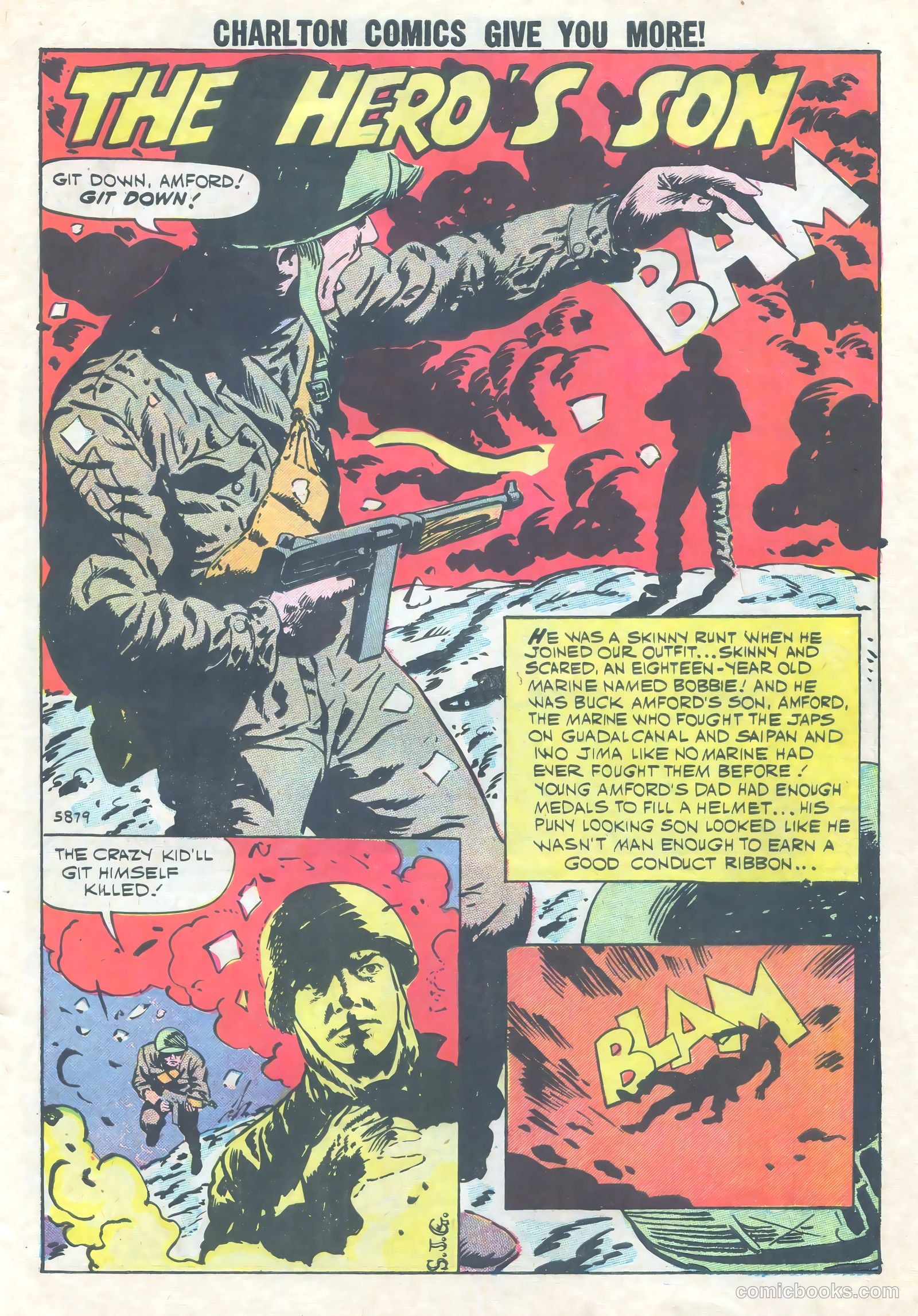 Fightin' Marines #33 — page 3 of 36