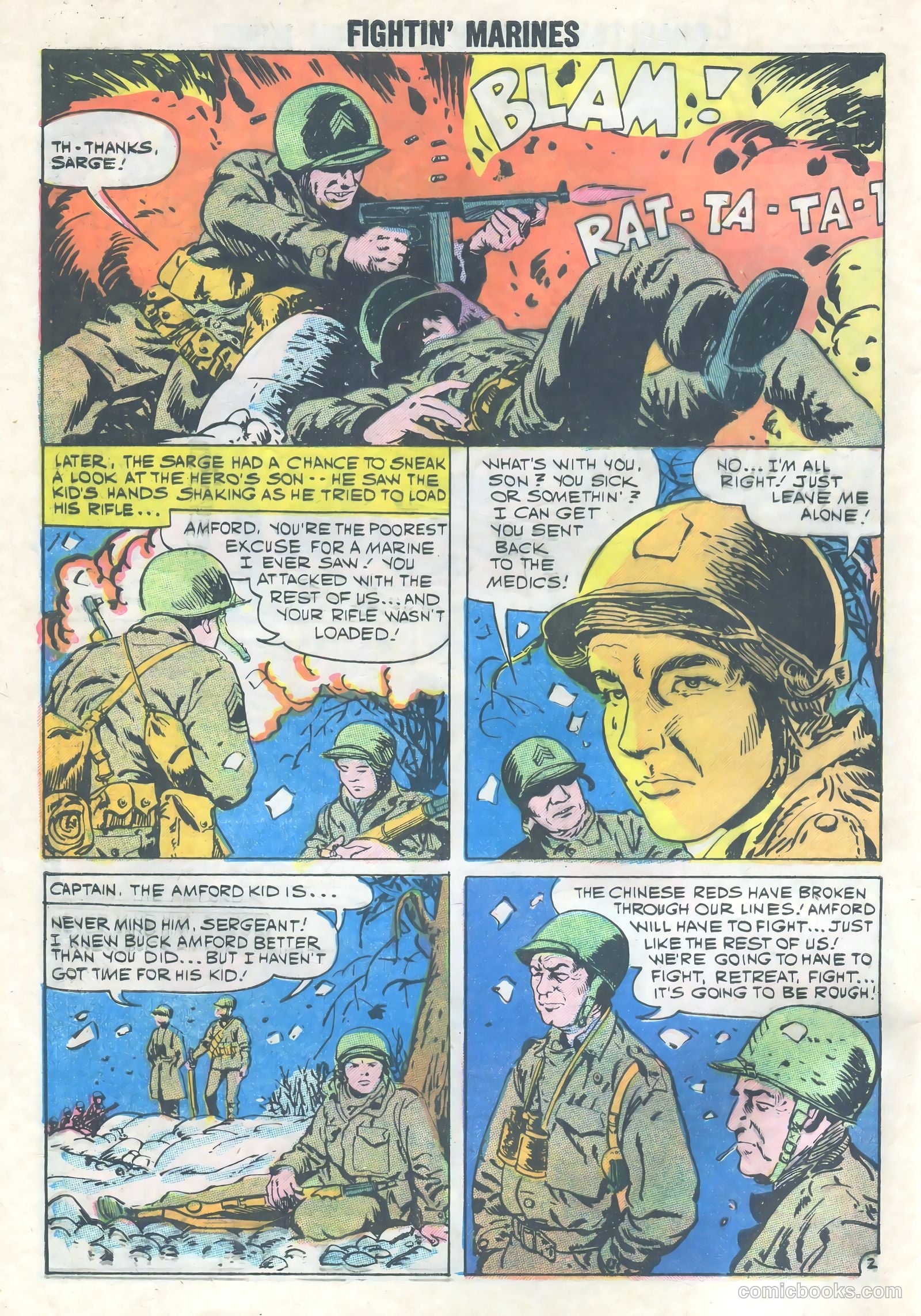 Fightin' Marines #33 — page 4 of 36