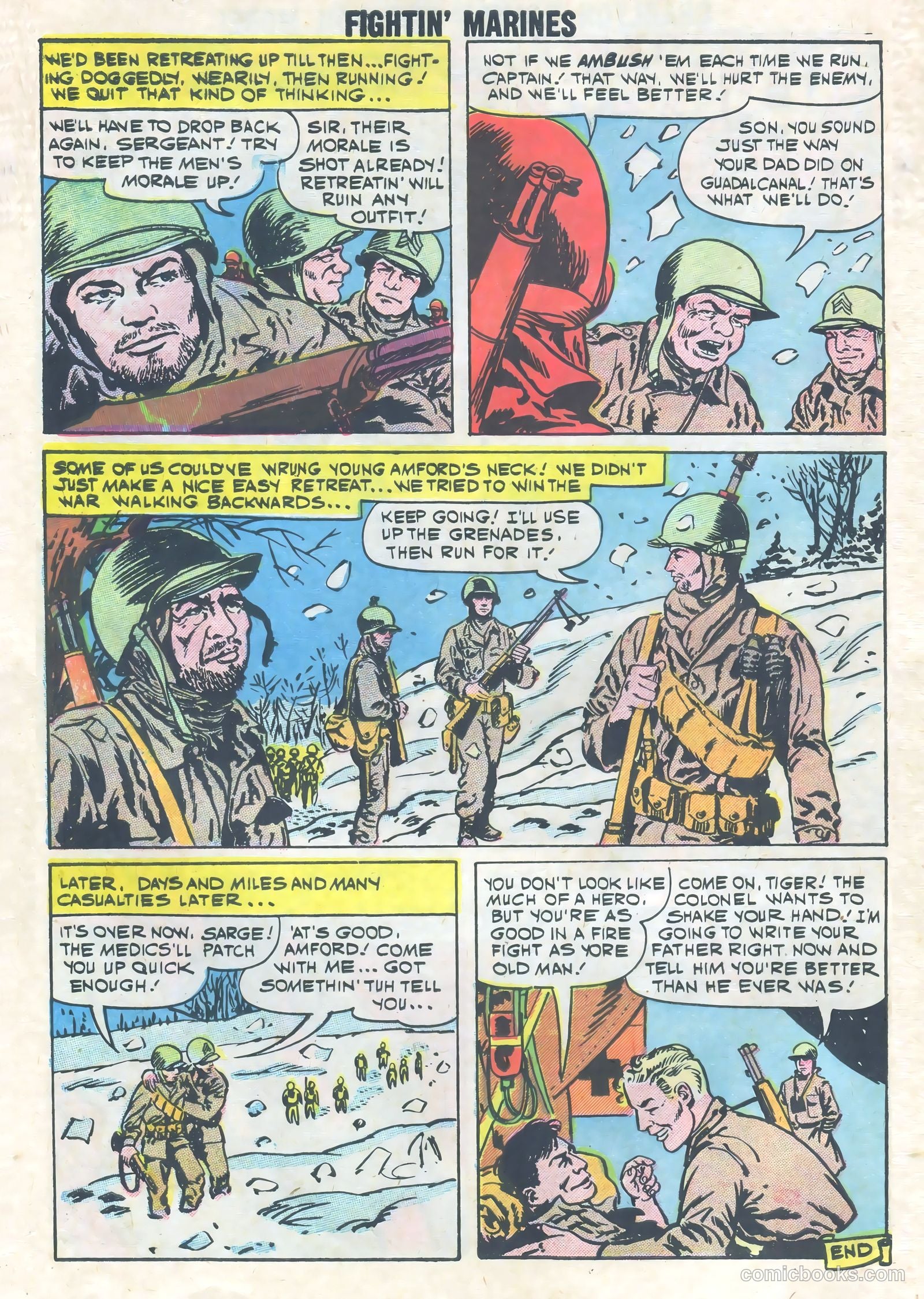 Fightin' Marines #33 — page 10 of 36