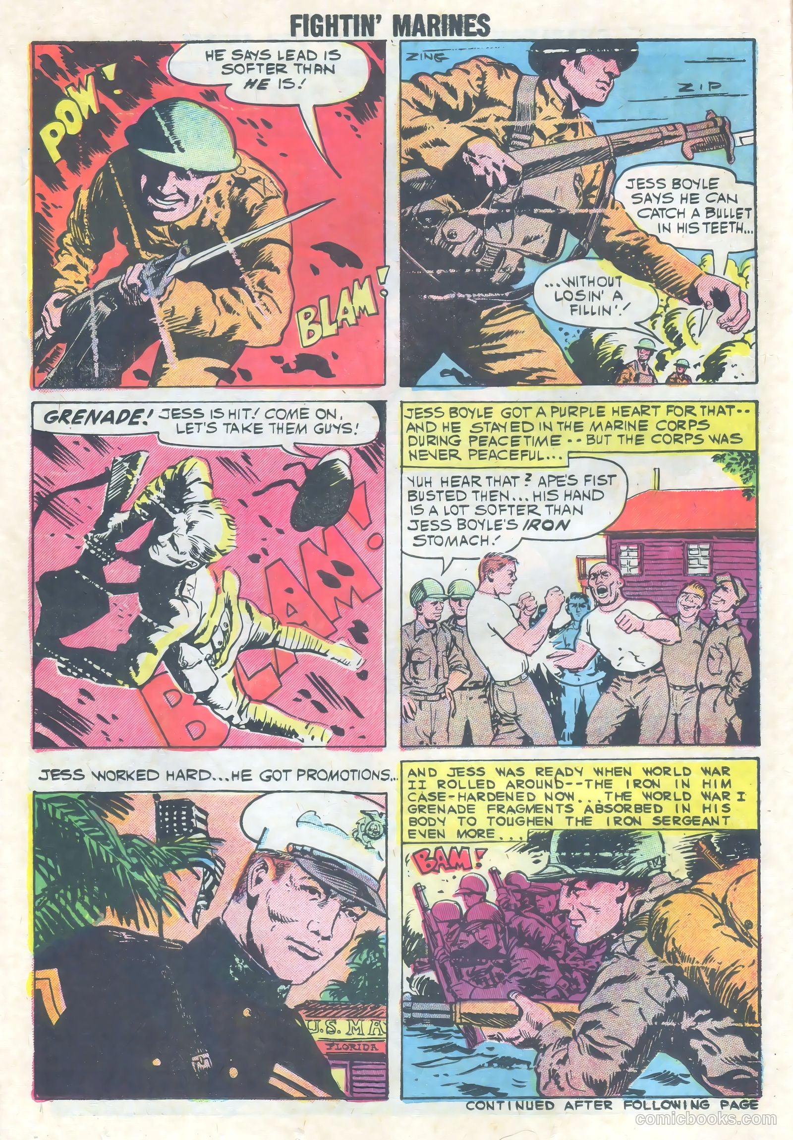 Fightin' Marines #33 — page 14 of 36