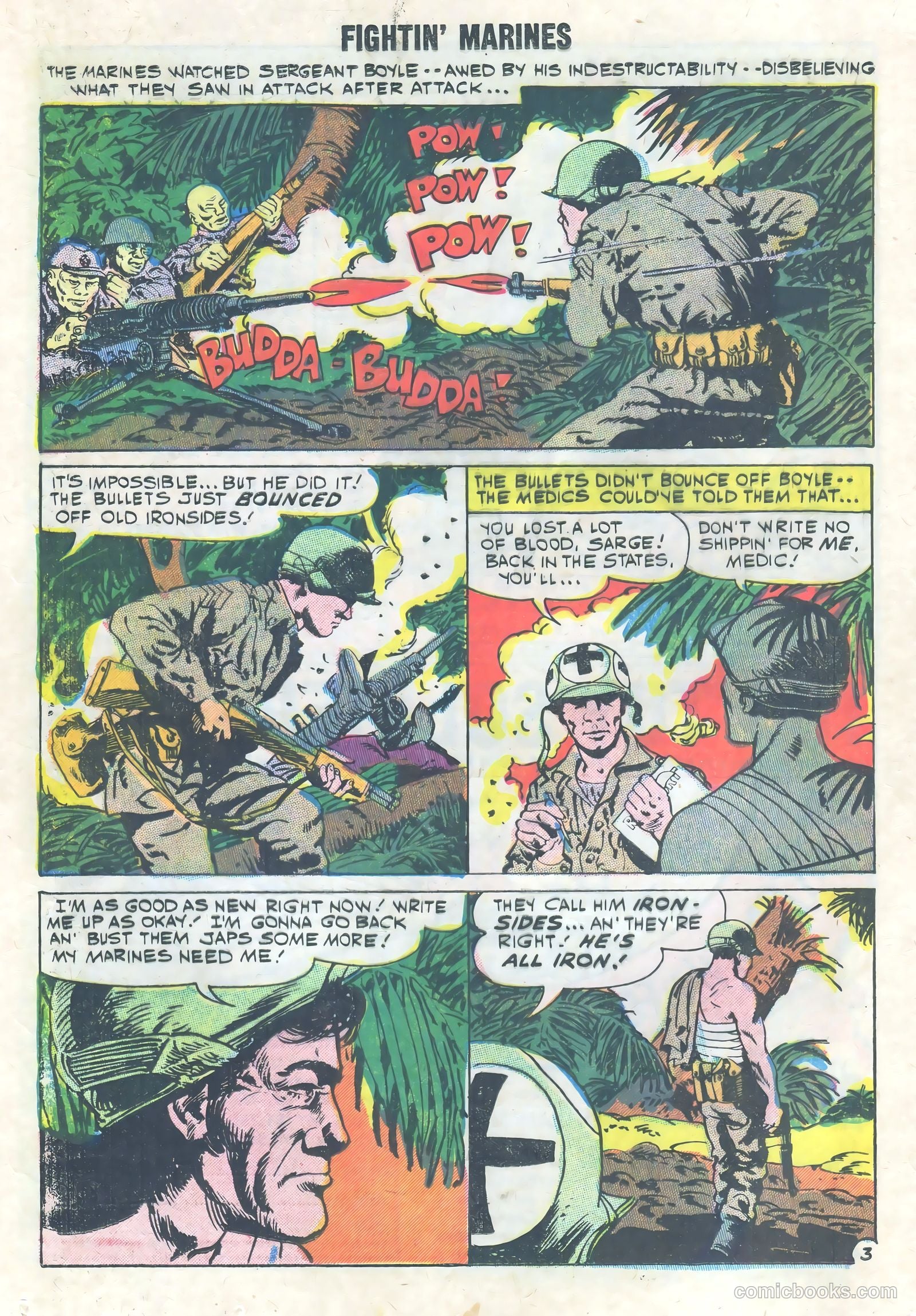 Fightin' Marines #33 — page 16 of 36