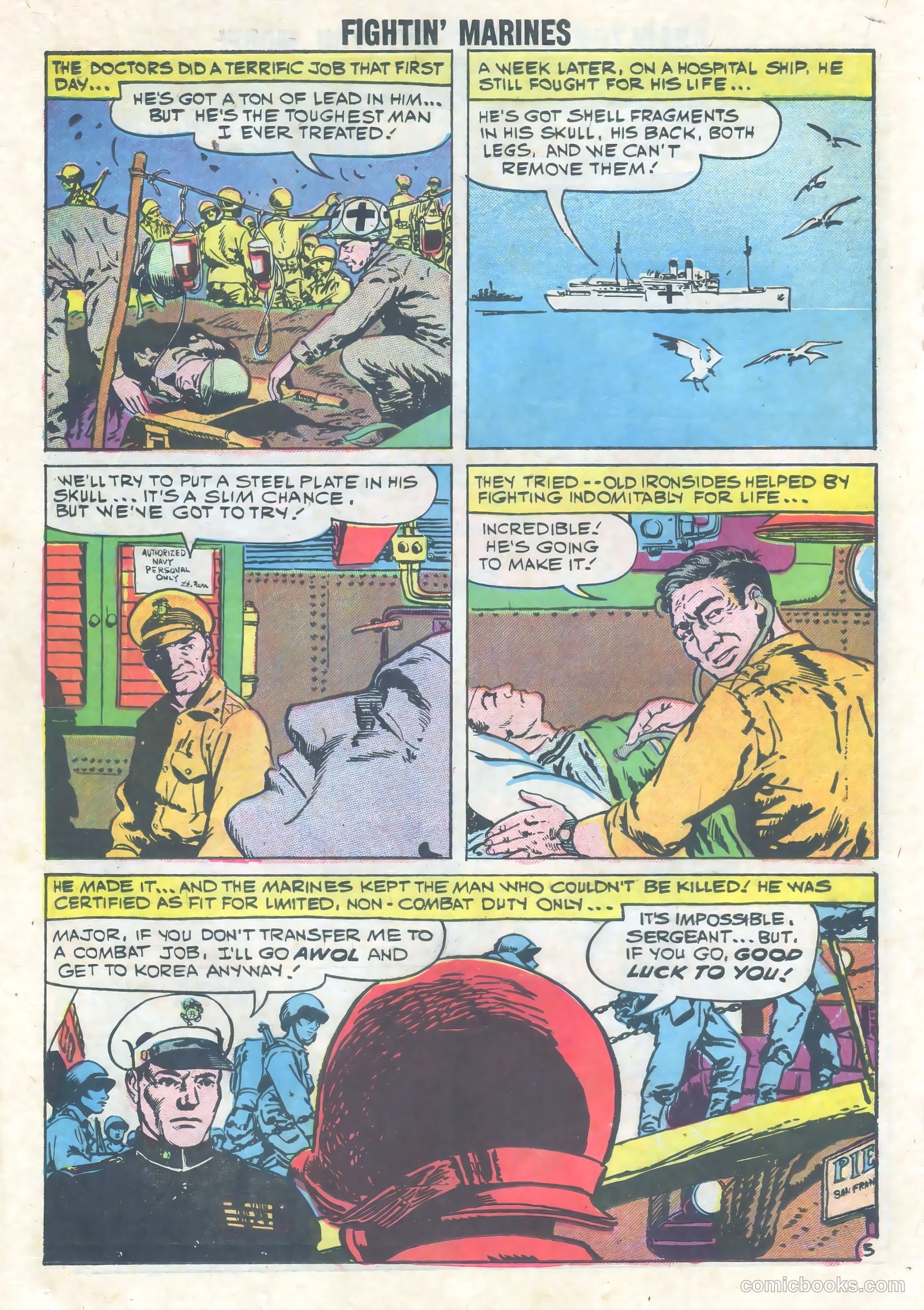 Fightin' Marines #33 — page 18 of 36