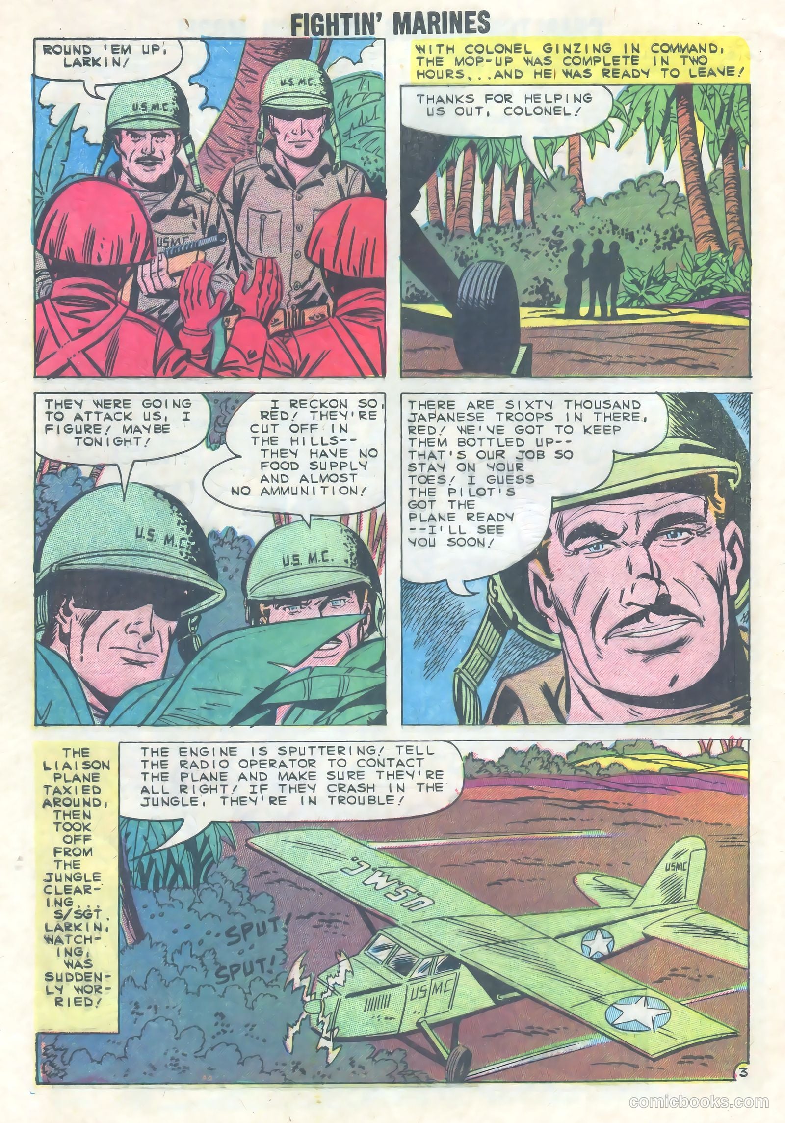 Fightin' Marines #33 — page 28 of 36