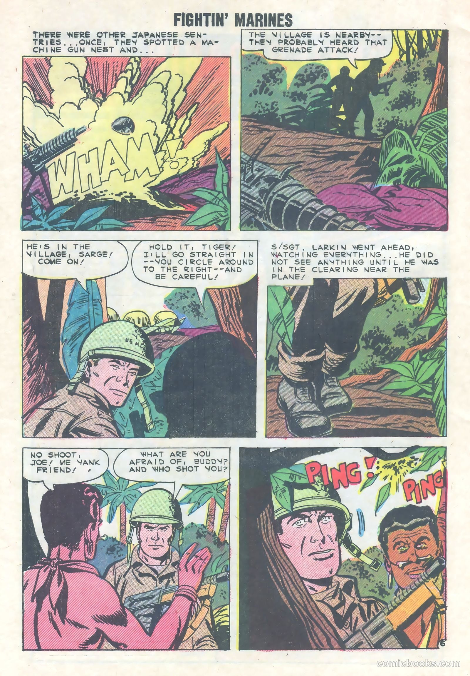Fightin' Marines #33 — page 32 of 36