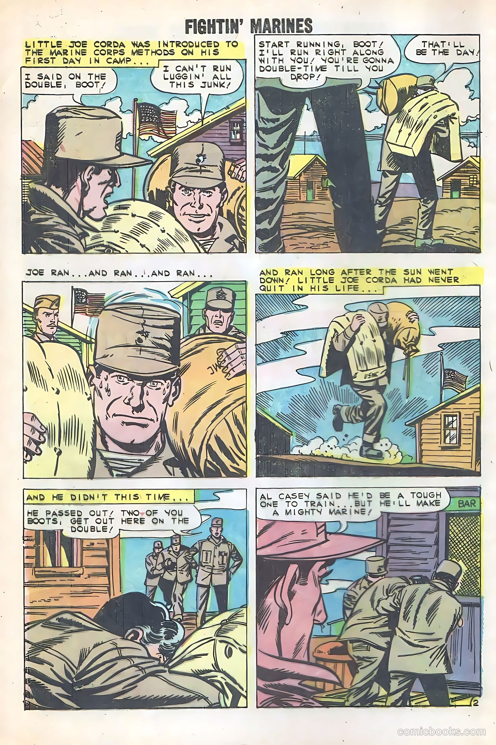 Fightin' Marines #34 — page 4 of 36
