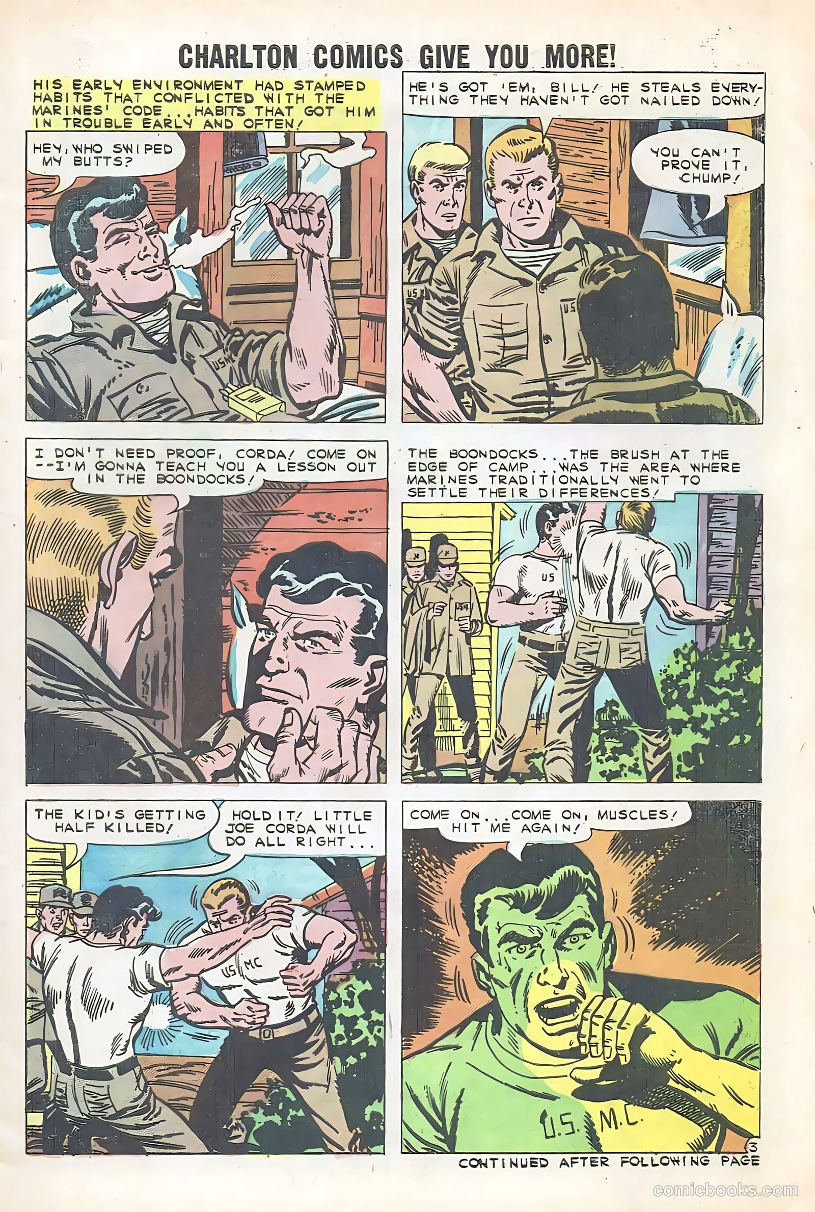 Fightin' Marines #34 — page 5 of 36