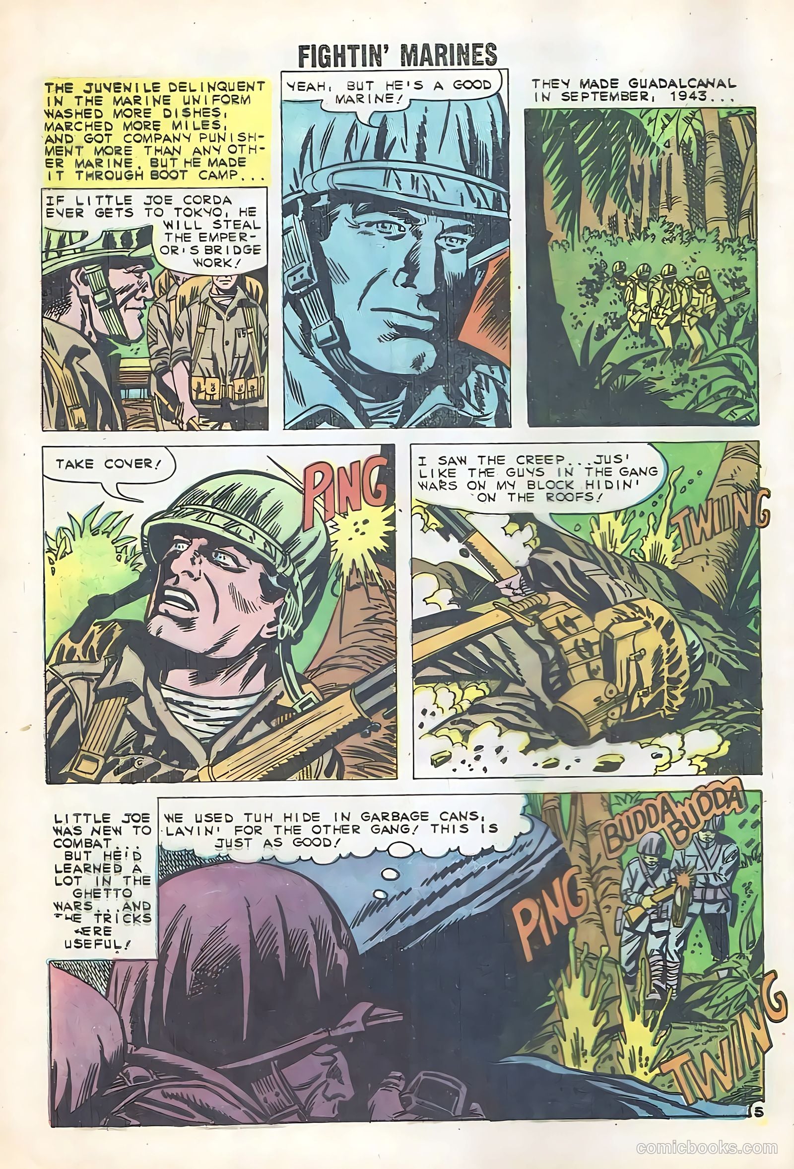 Fightin' Marines #34 — page 8 of 36