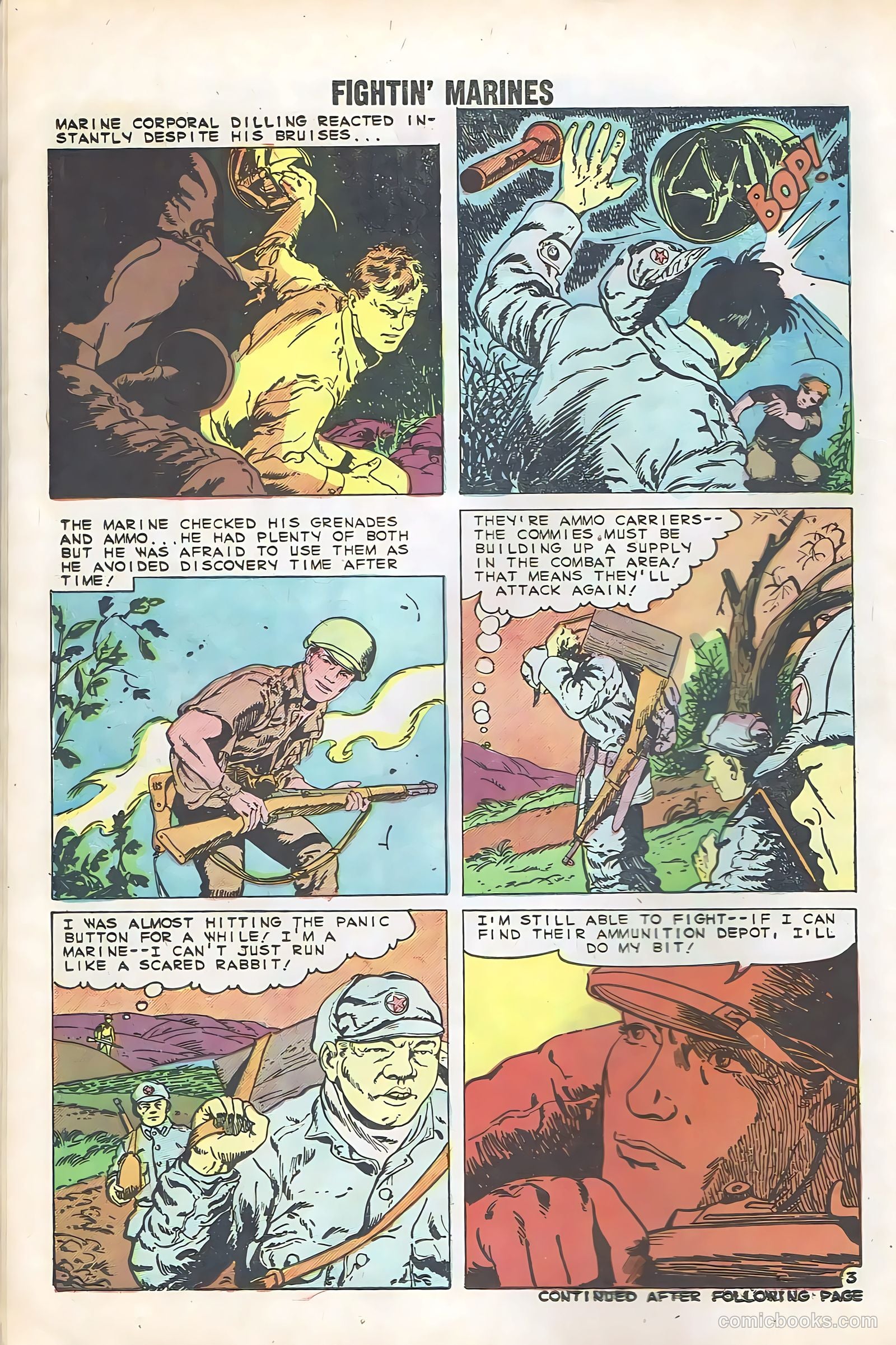 Fightin' Marines #34 — page 14 of 36