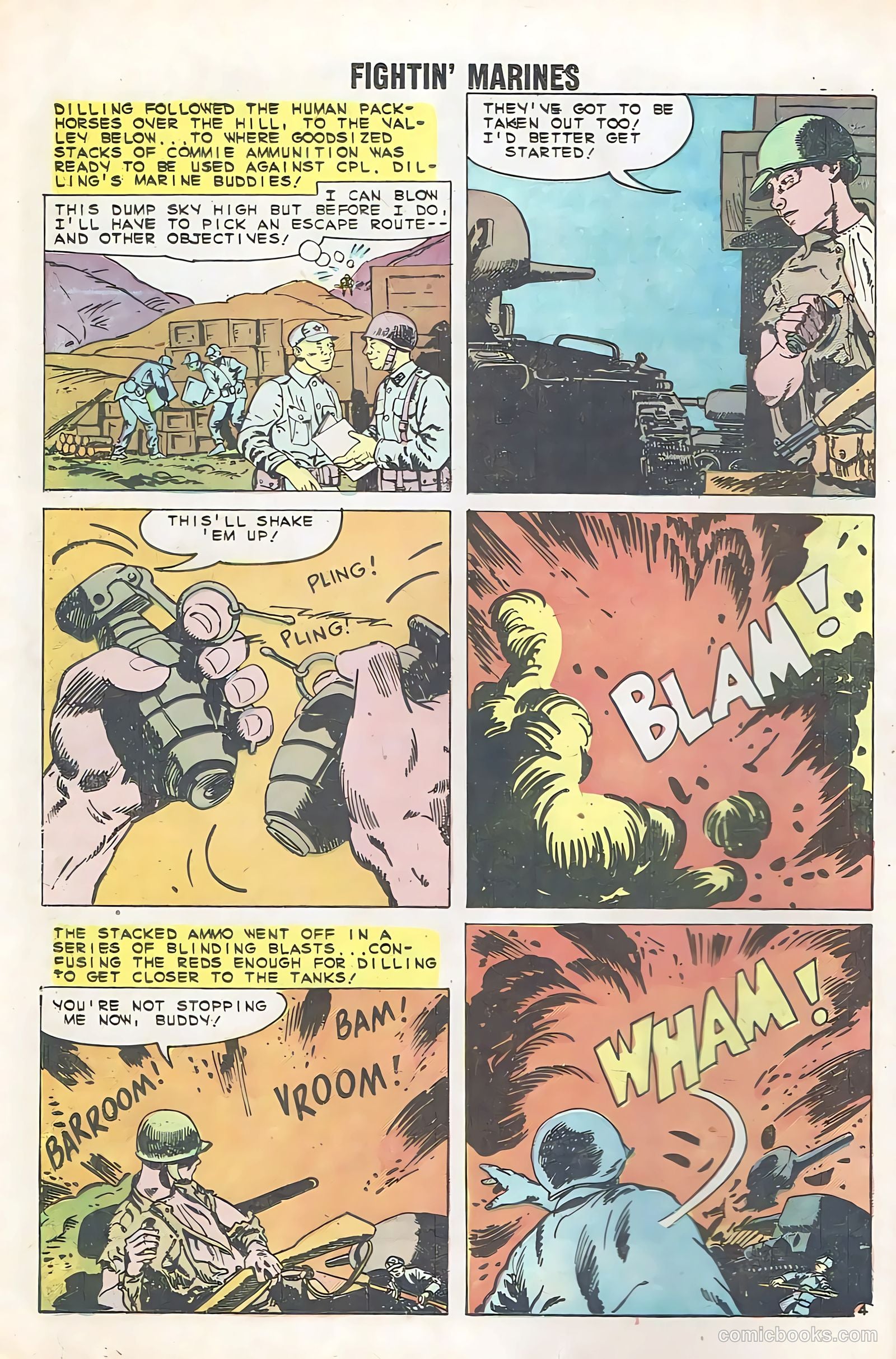 Fightin' Marines #34 — page 16 of 36
