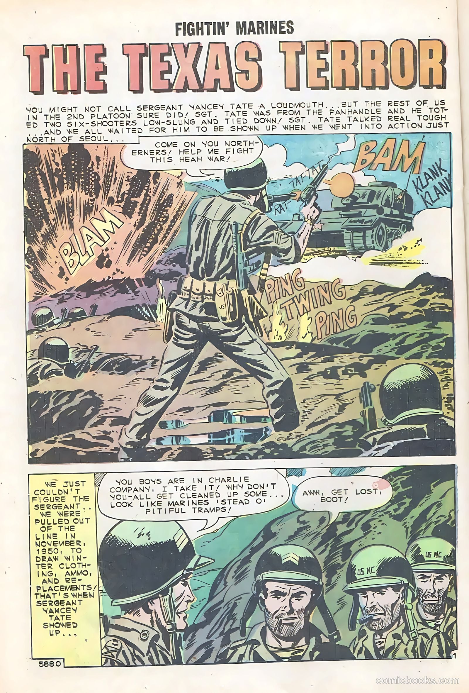 Fightin' Marines #34 — page 20 of 36