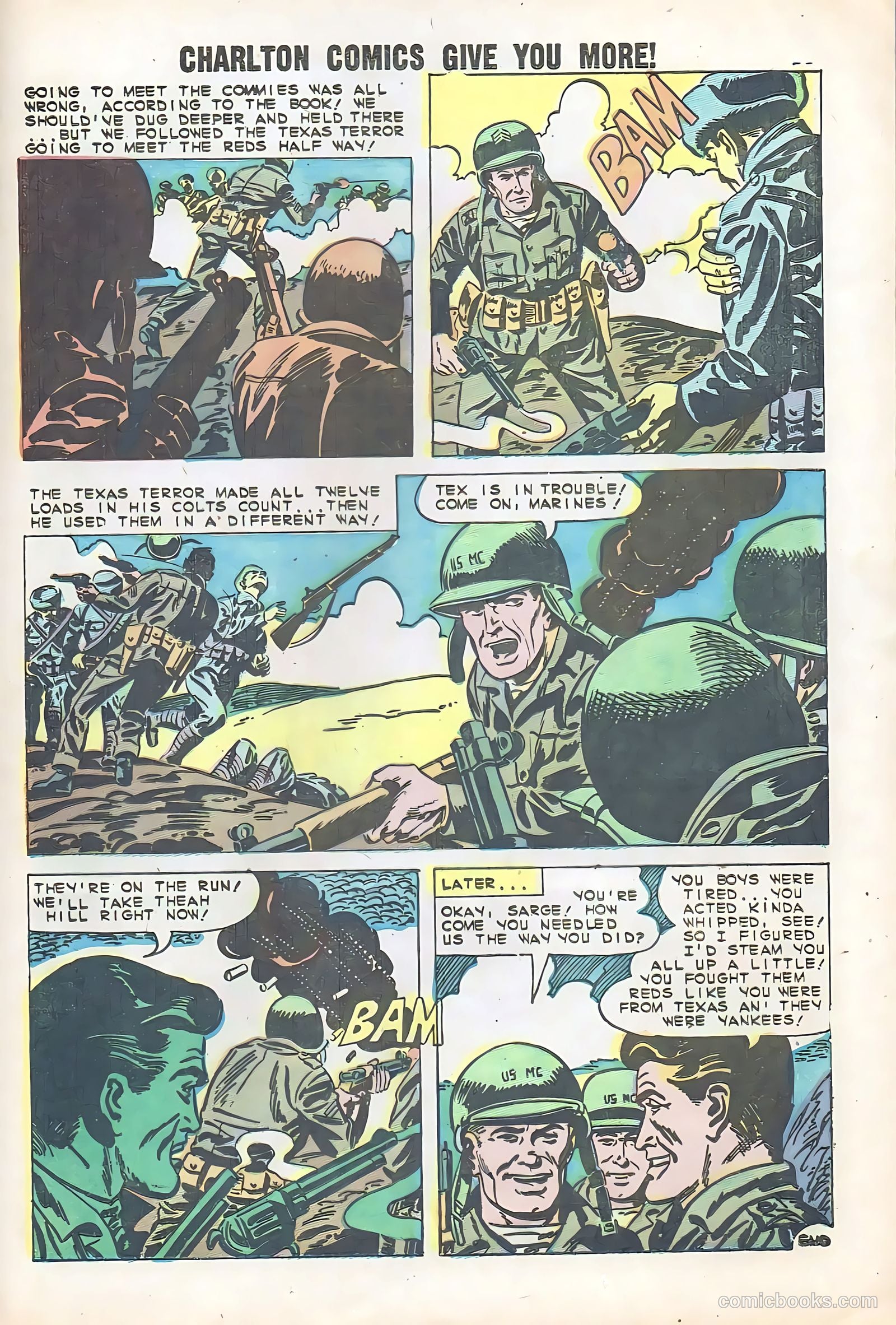 Fightin' Marines #34 — page 25 of 36