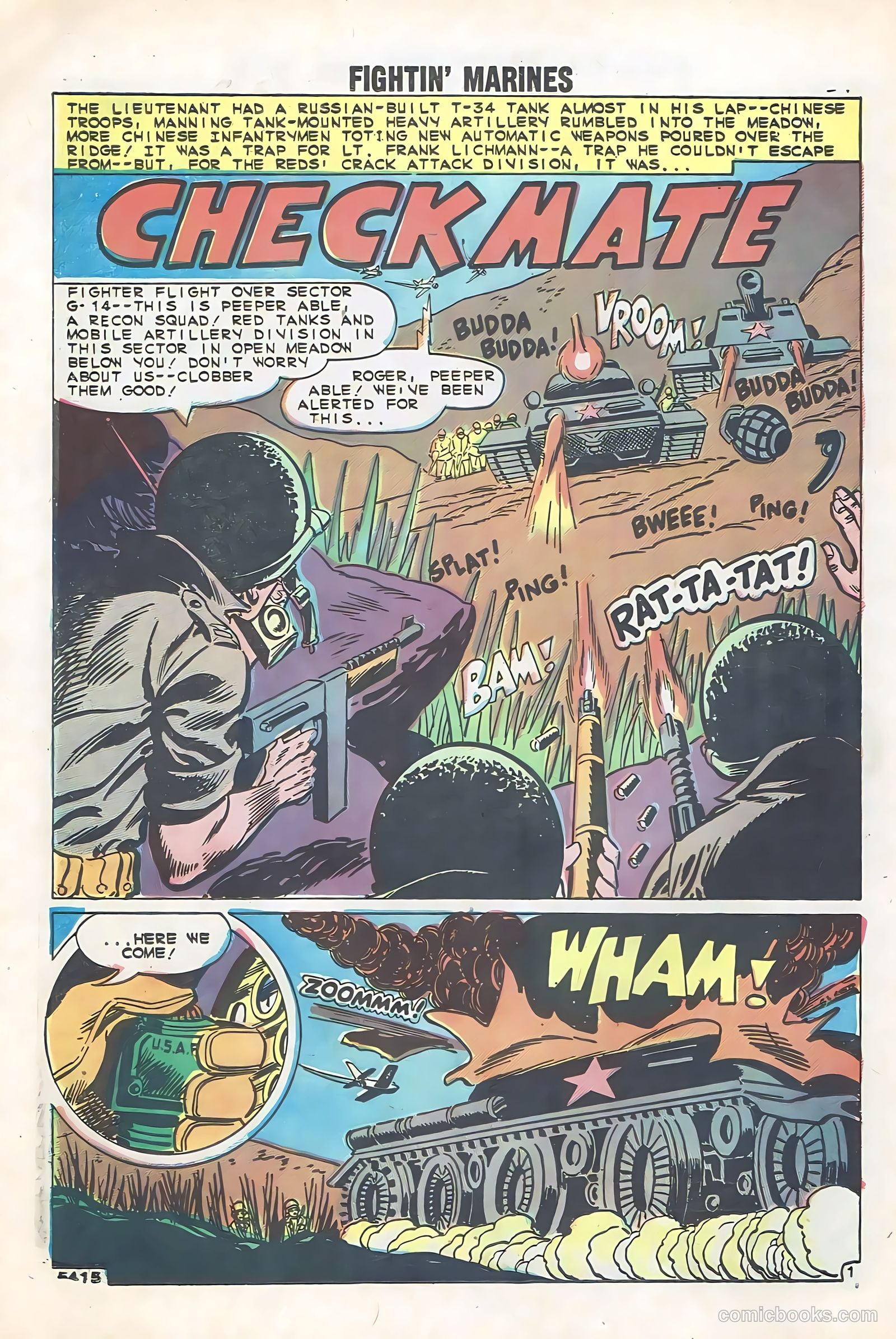 Fightin' Marines #34 — page 26 of 36