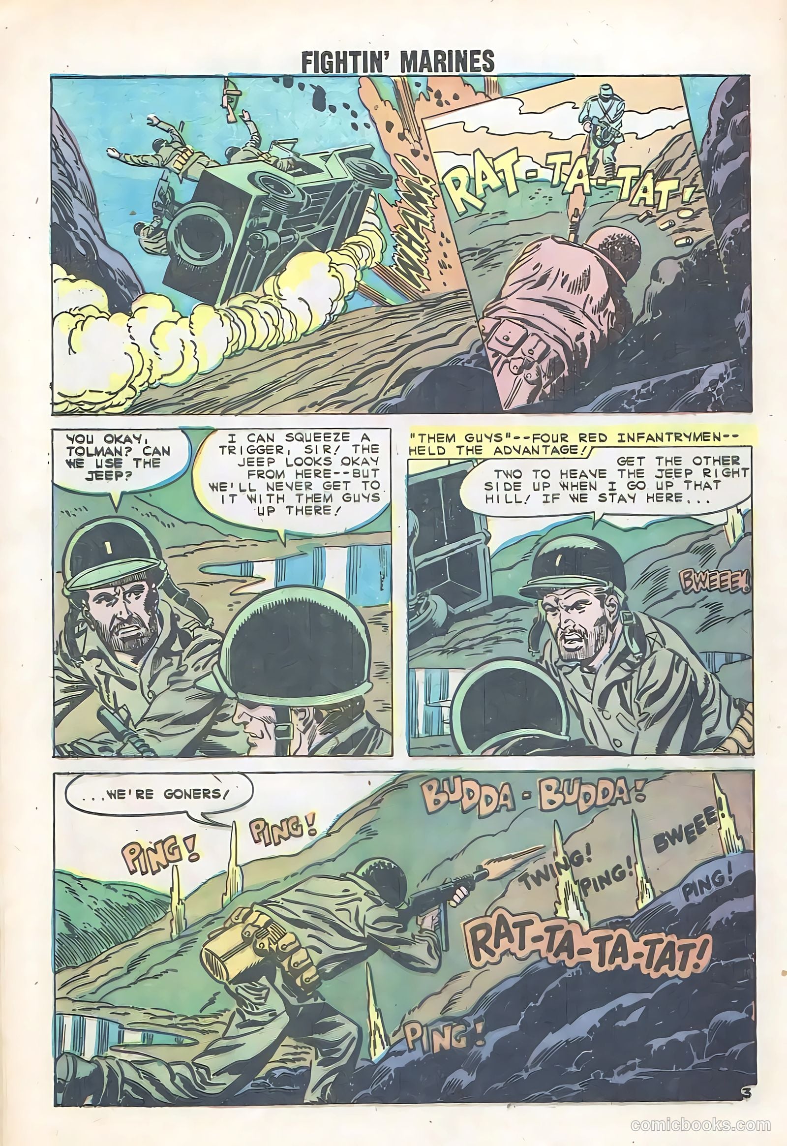 Fightin' Marines #34 — page 28 of 36