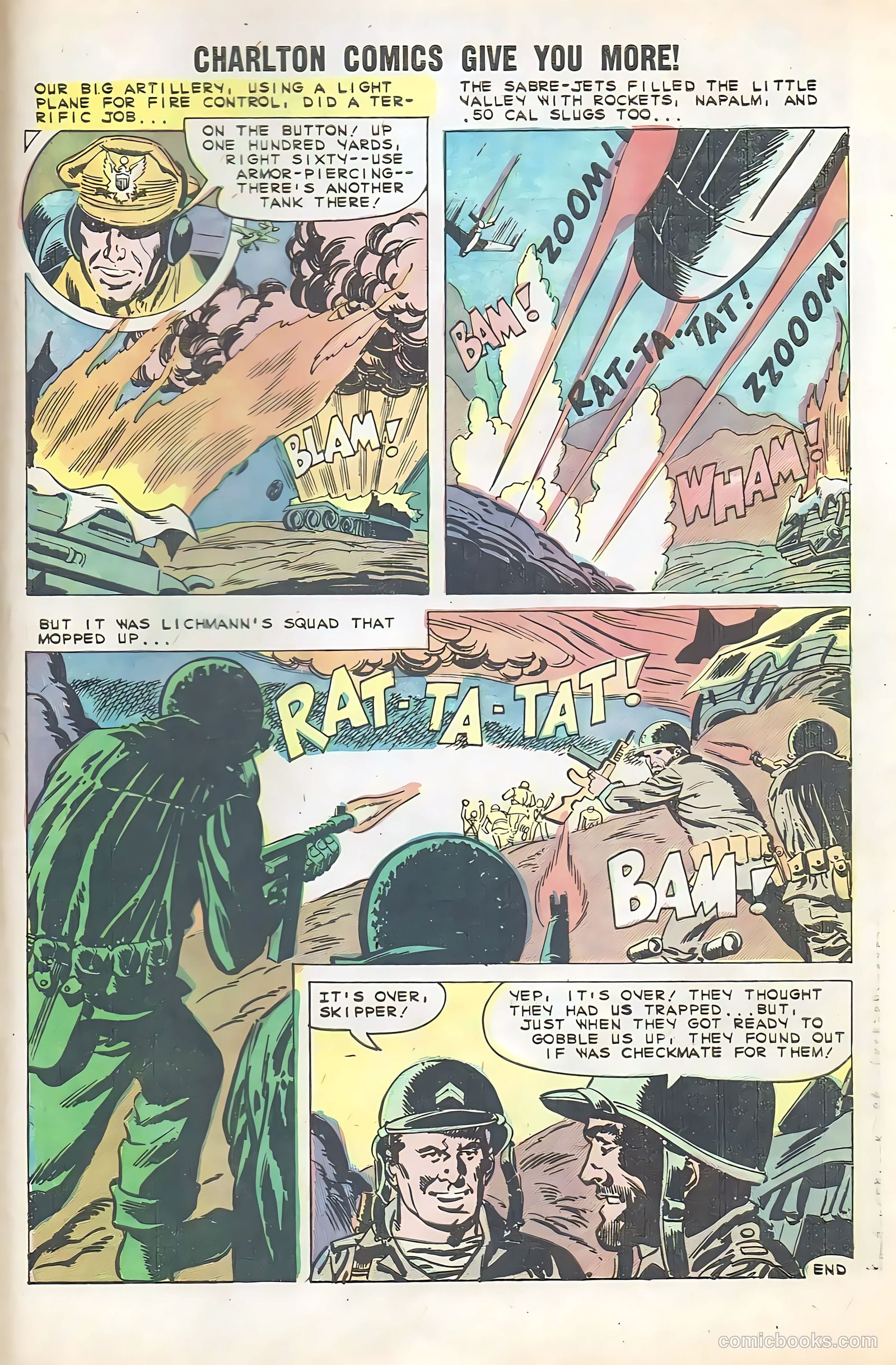 Fightin' Marines #34 — page 33 of 36
