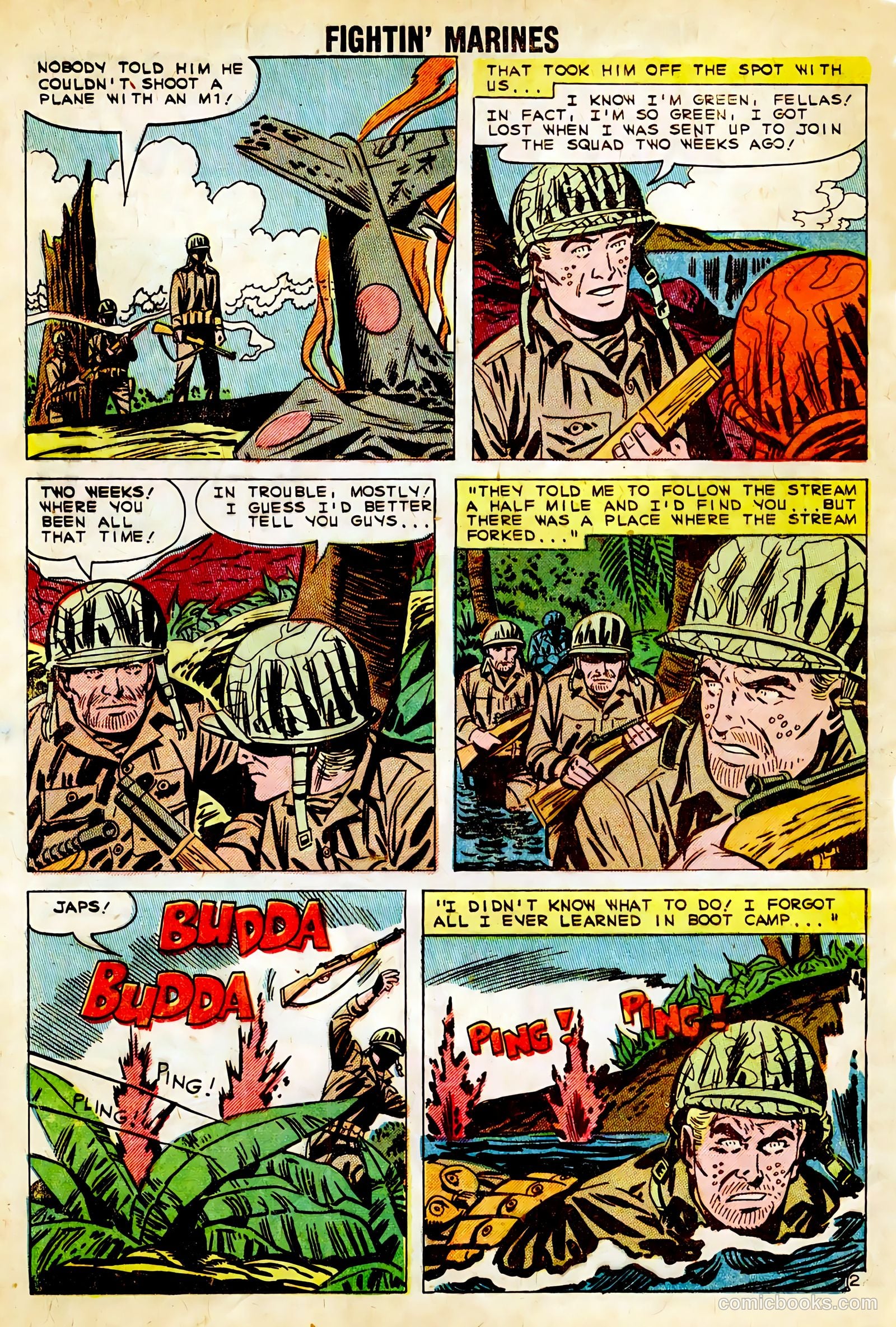 Fightin' Marines #35 — page 4 of 37