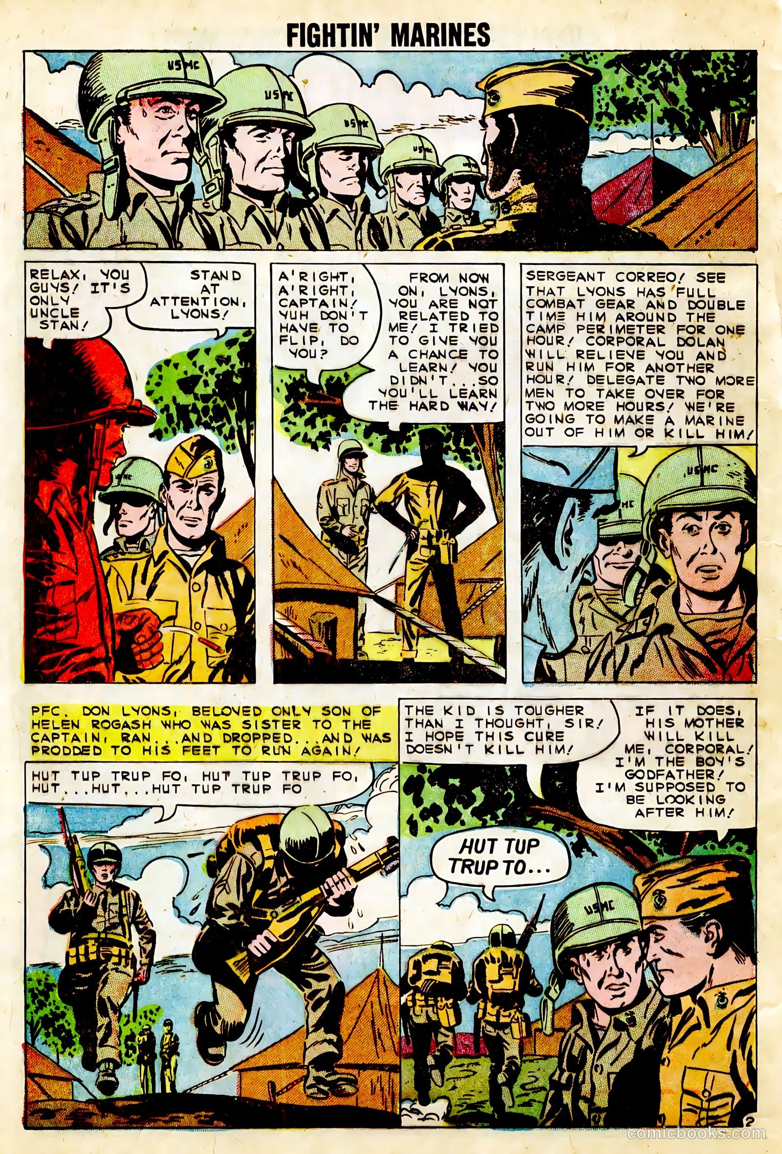 Fightin' Marines #35 — page 12 of 37