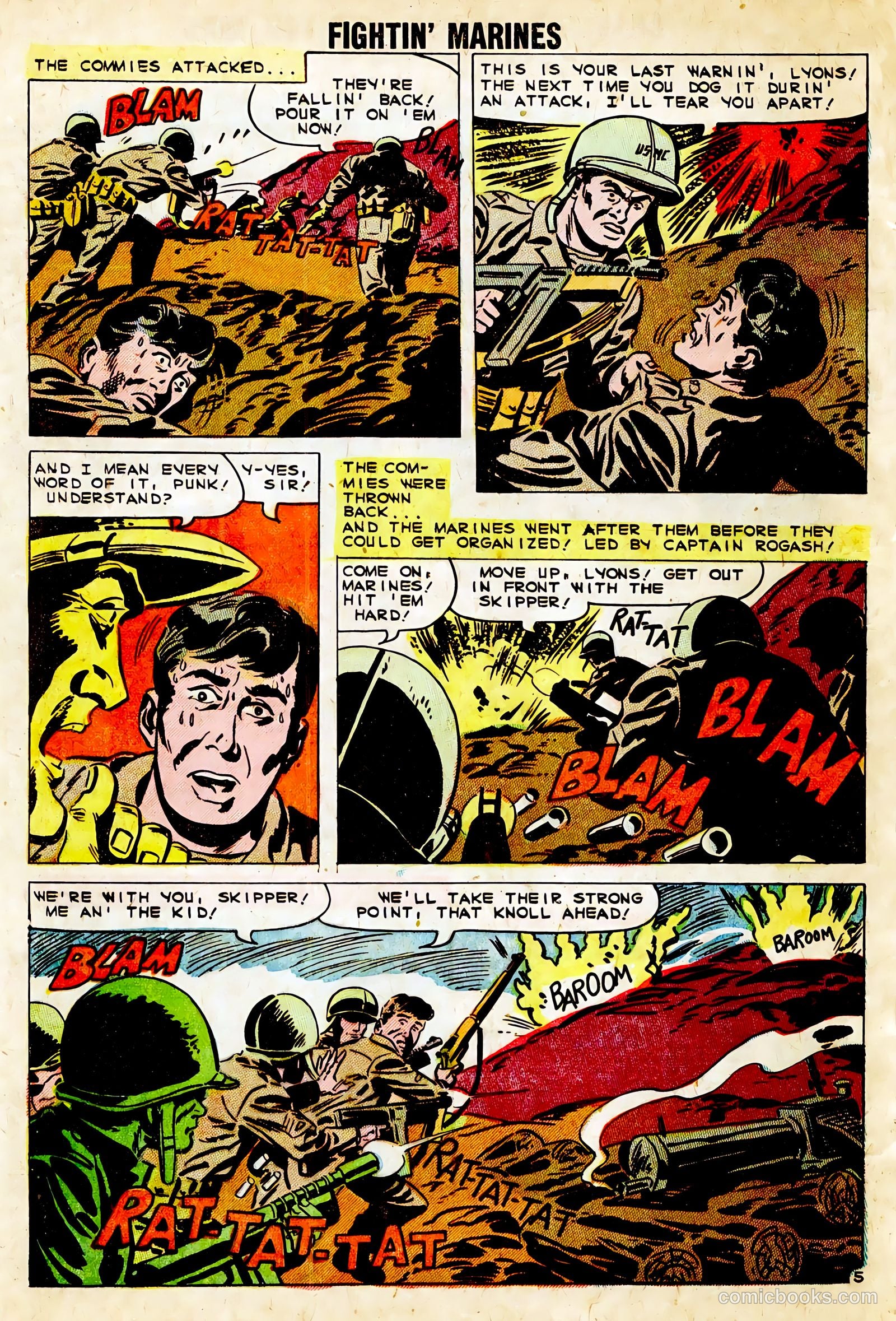 Fightin' Marines #35 — page 16 of 37