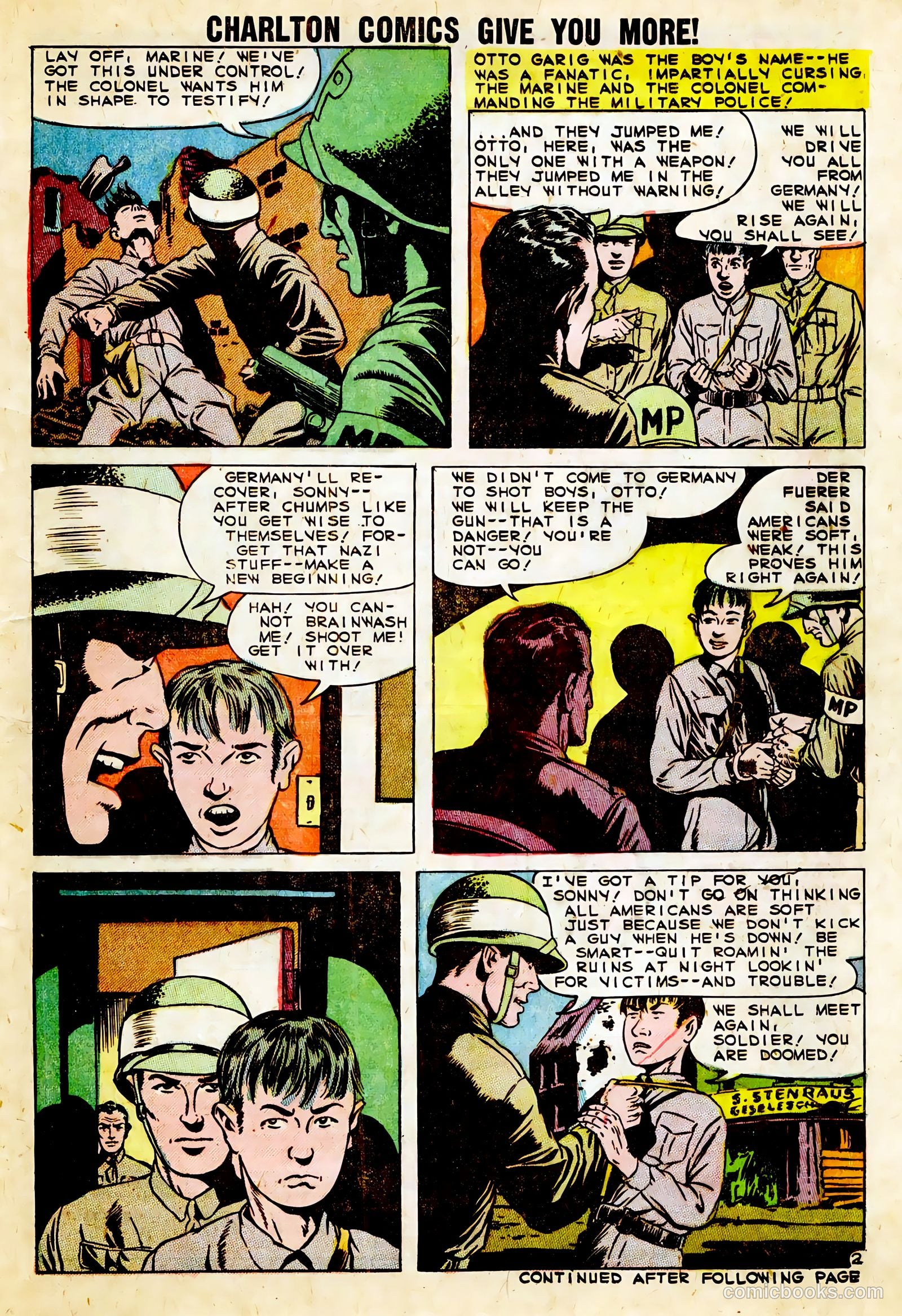 Fightin' Marines #35 — page 21 of 37