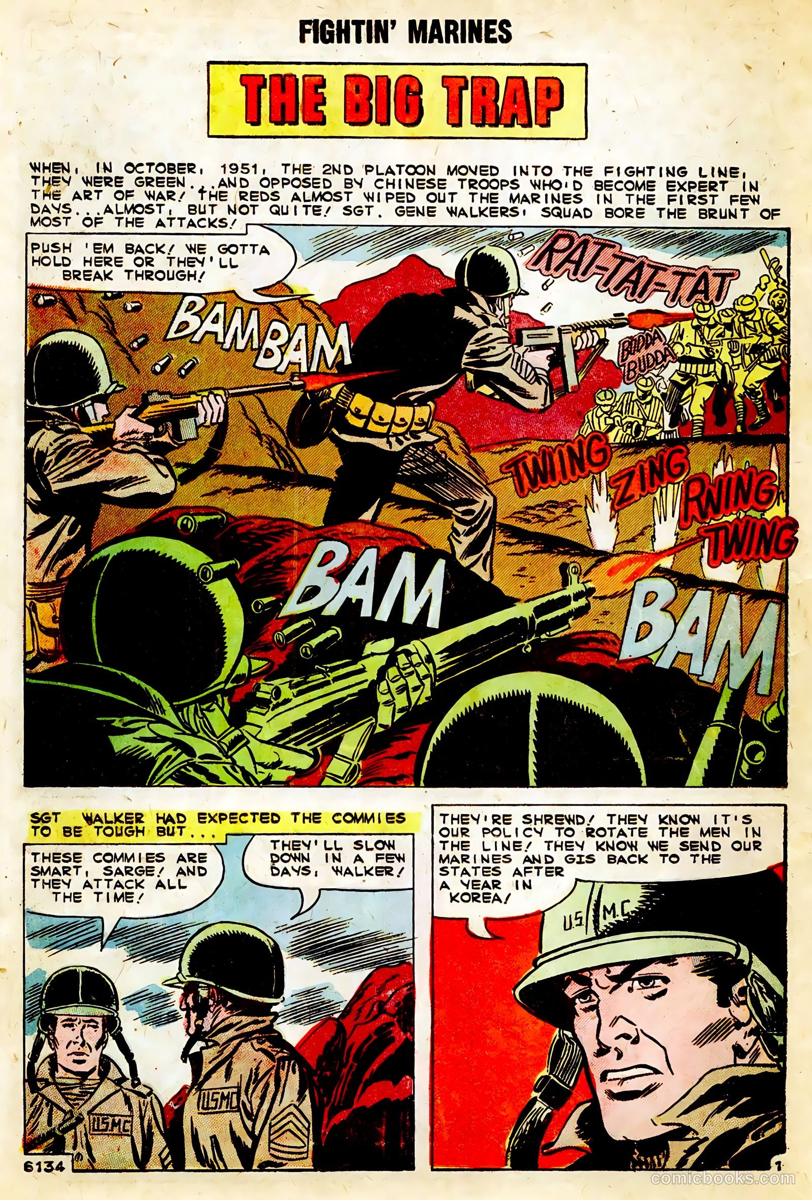 Fightin' Marines #35 — page 26 of 37