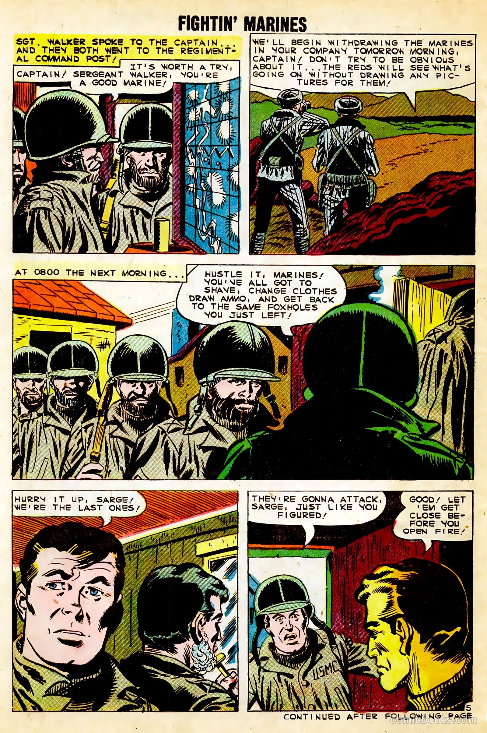 Fightin' Marines #35 — page 30 of 37