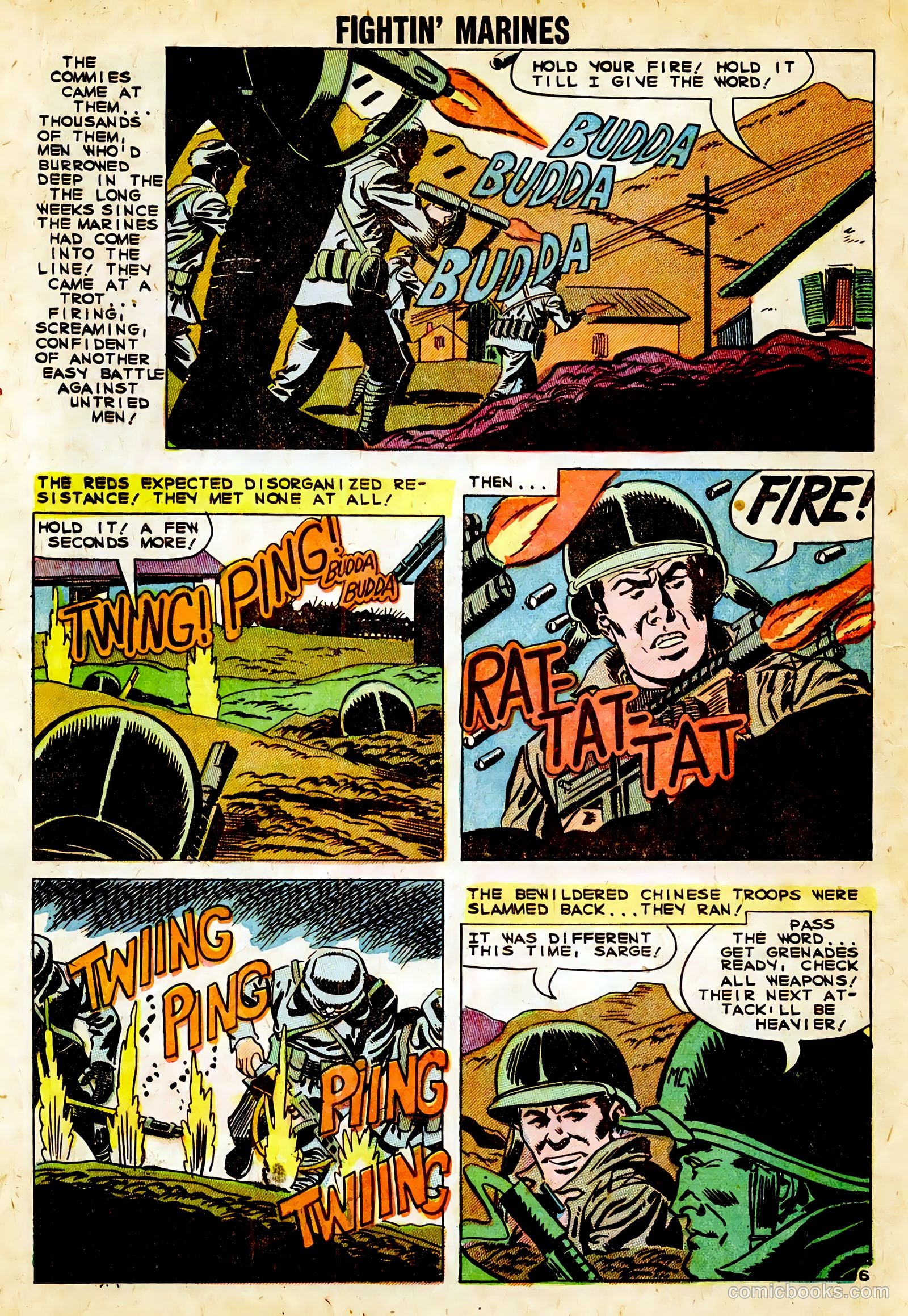 Fightin' Marines #35 — page 32 of 37