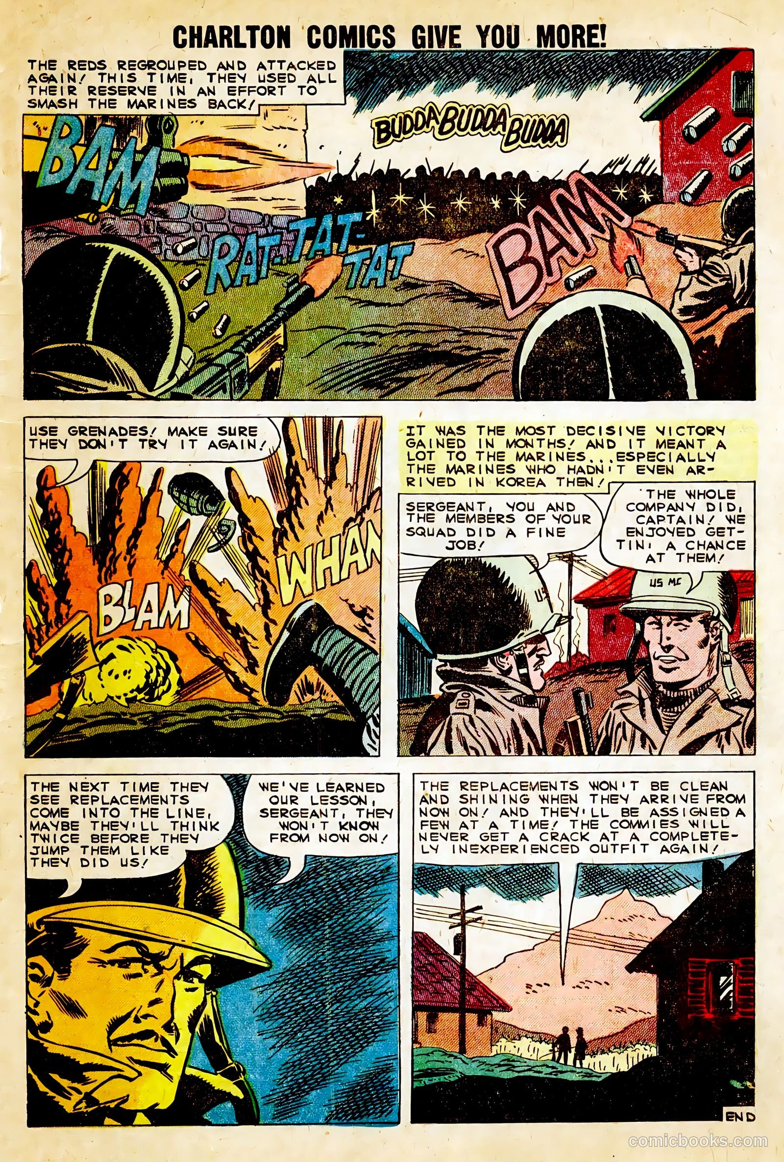 Fightin' Marines #35 — page 33 of 37