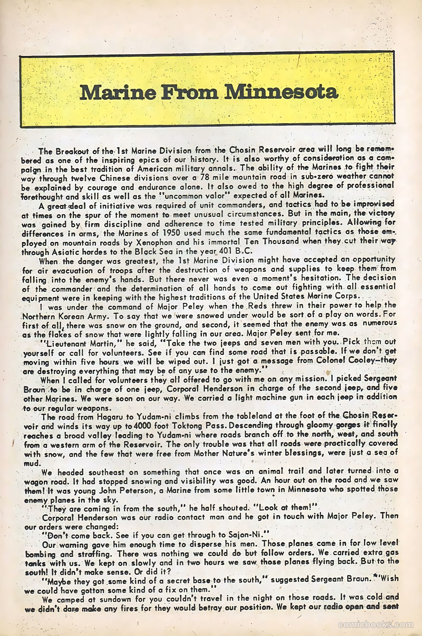 Fightin' Marines #36 — page 23 of 36