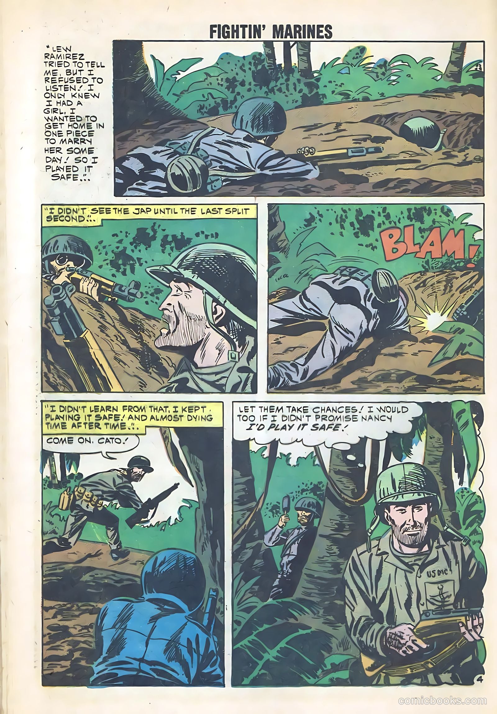 Fightin' Marines #36 — page 28 of 36