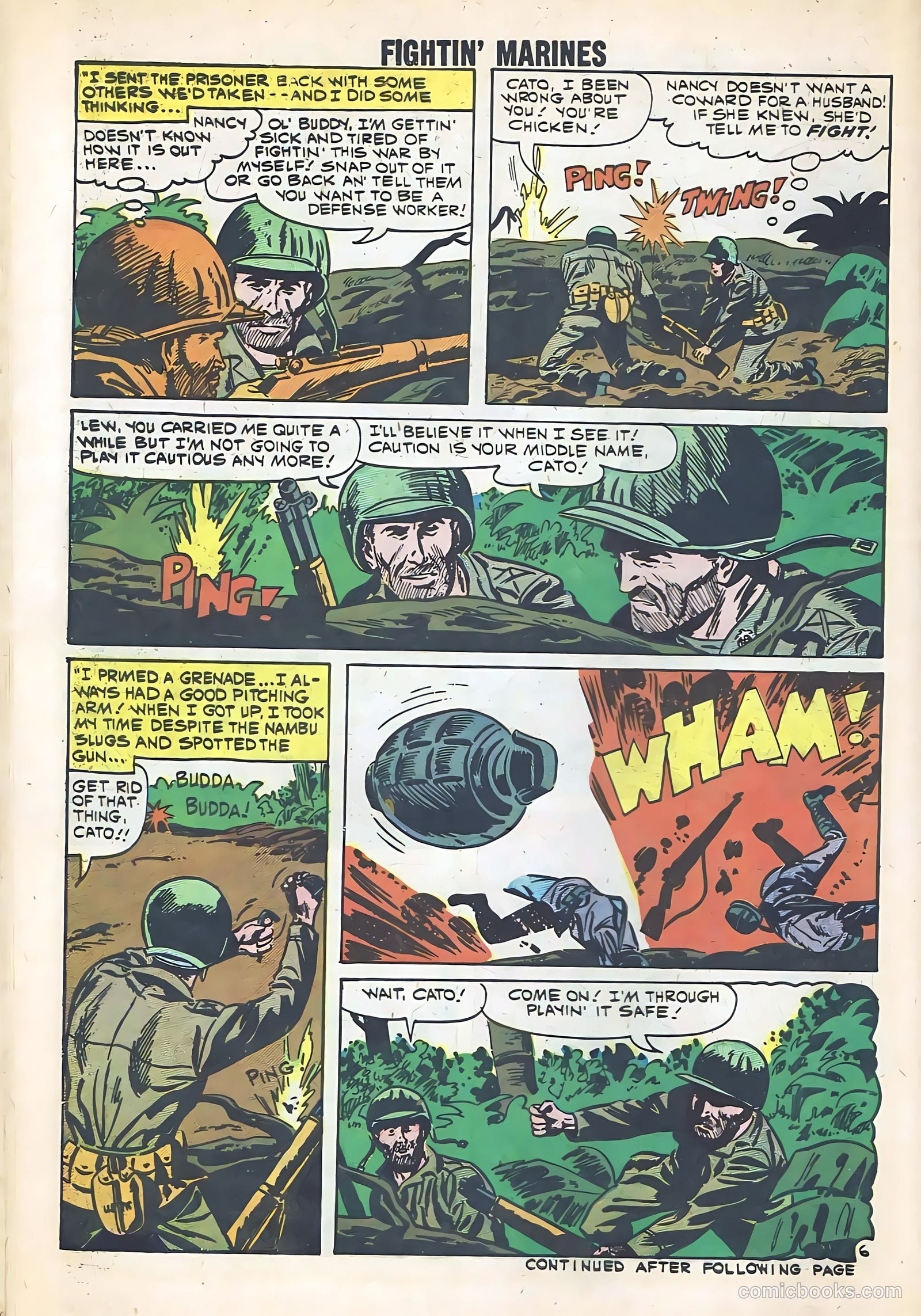 Fightin' Marines #36 — page 30 of 36