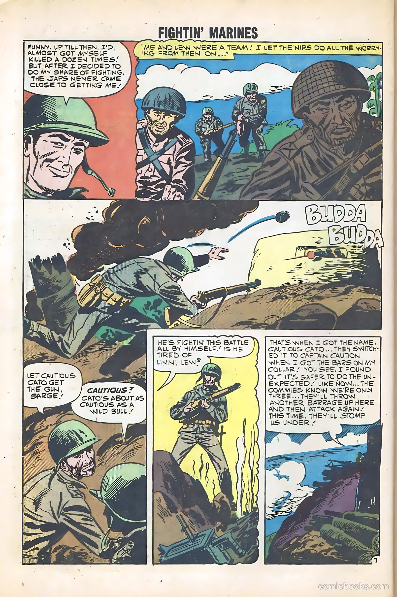 Fightin' Marines #36 — page 32 of 36