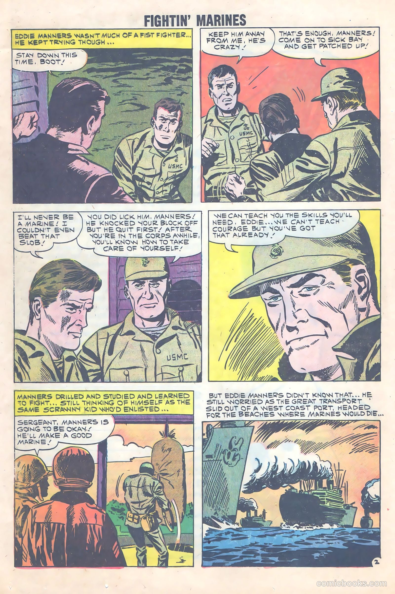 Fightin' Marines #37 — page 17 of 37