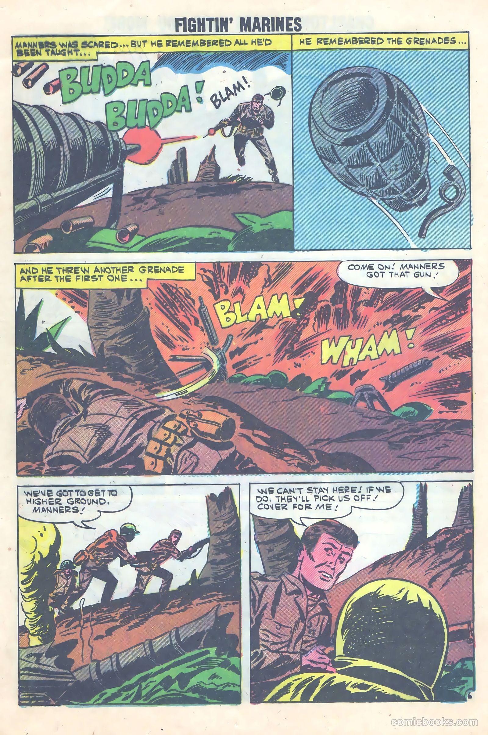 Fightin' Marines #37 — page 21 of 37