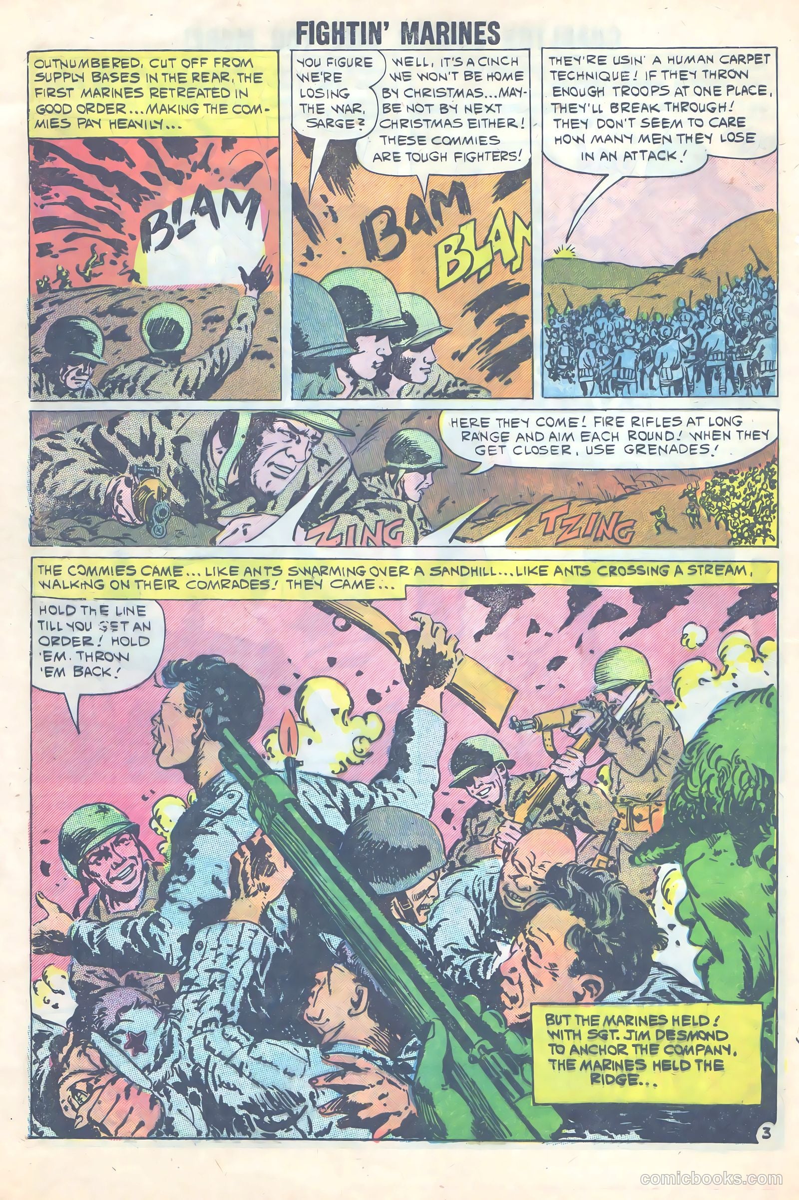 Fightin' Marines #37 — page 29 of 37