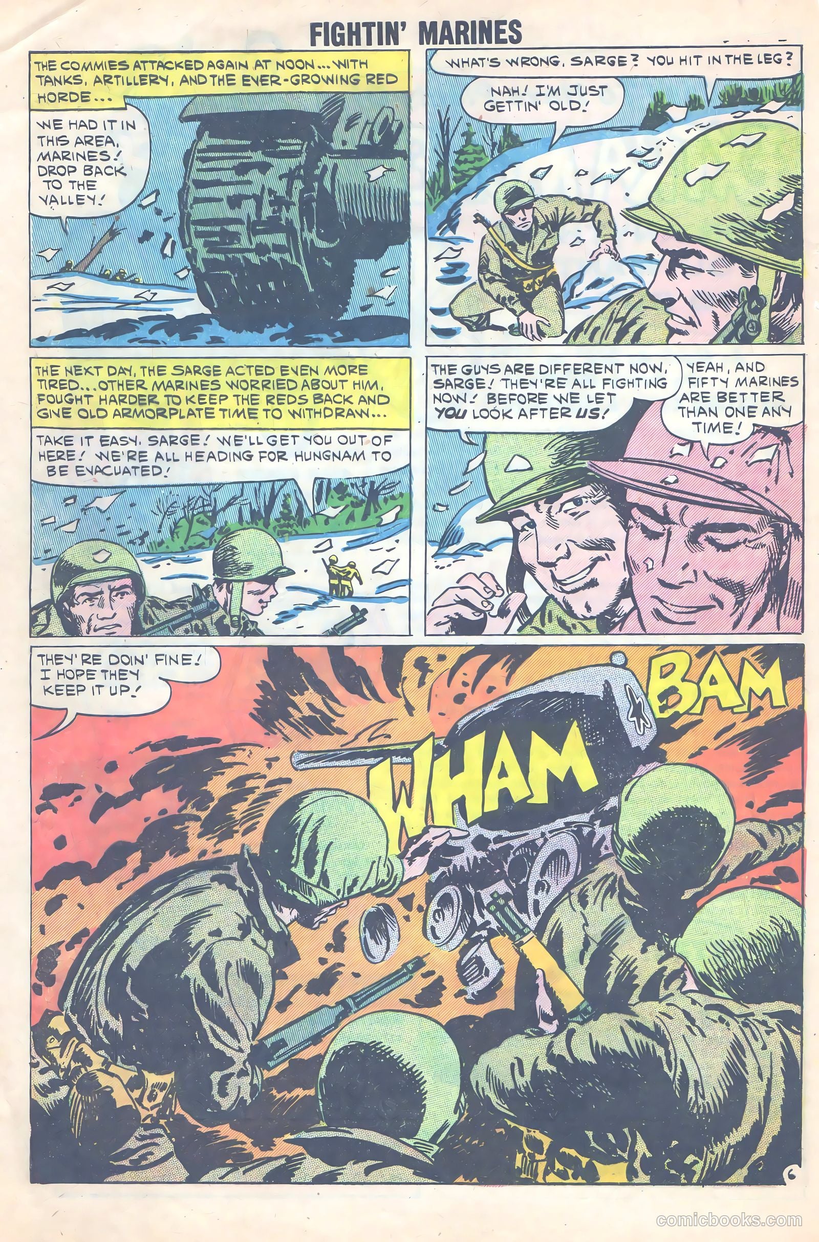Fightin' Marines #37 — page 33 of 37