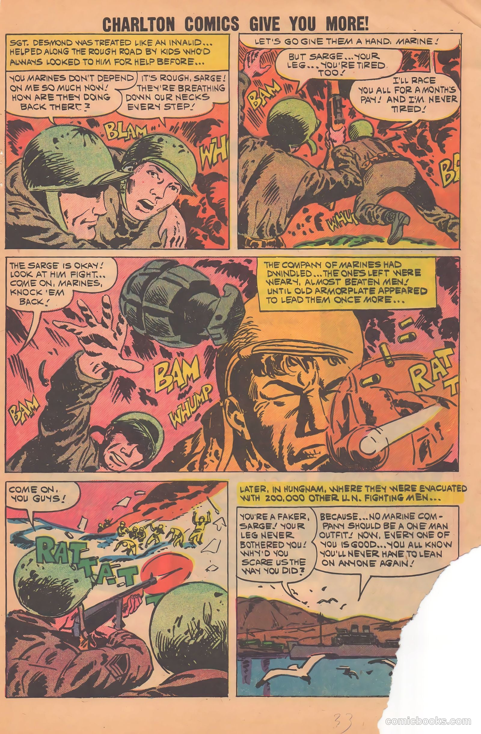 Fightin' Marines #37 — page 34 of 37