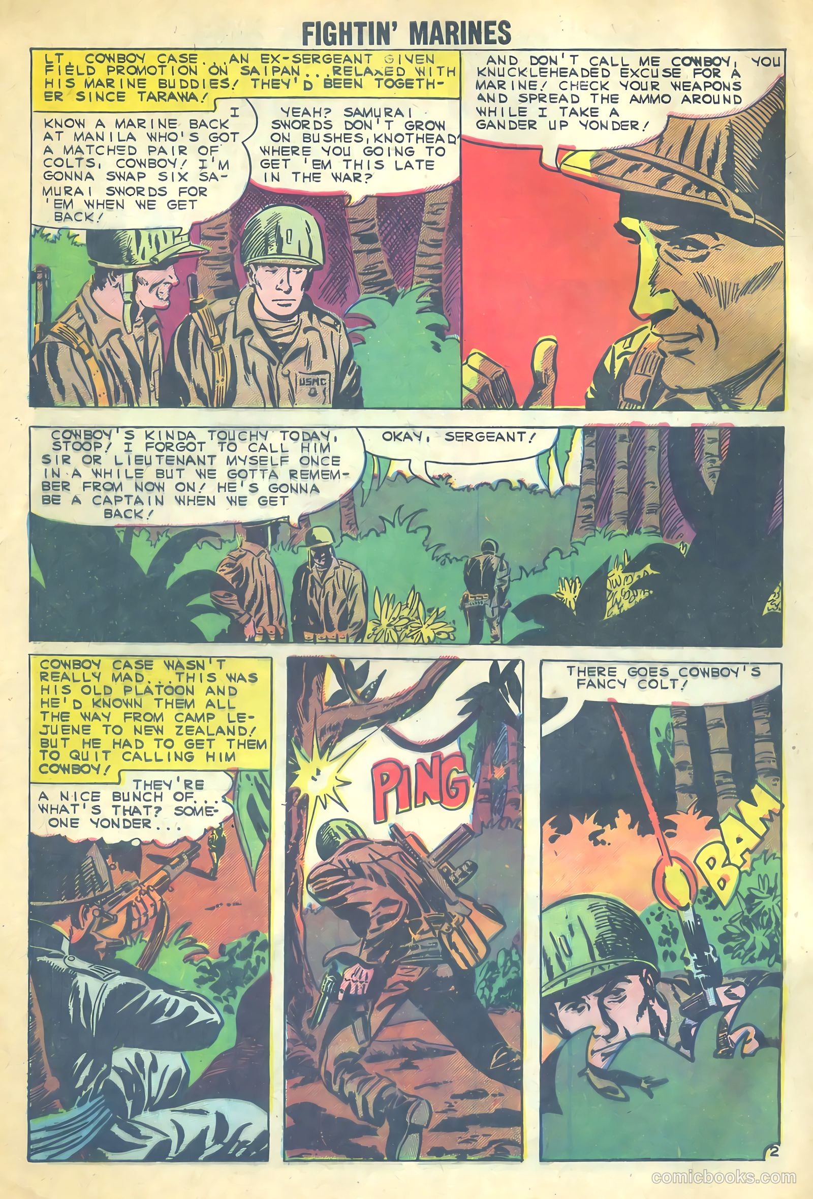 Fightin' Marines #38 — page 4 of 36