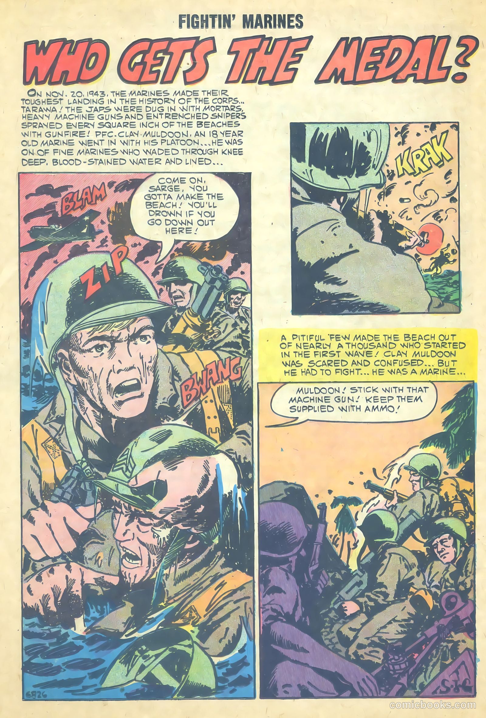 Fightin' Marines #38 — page 26 of 36